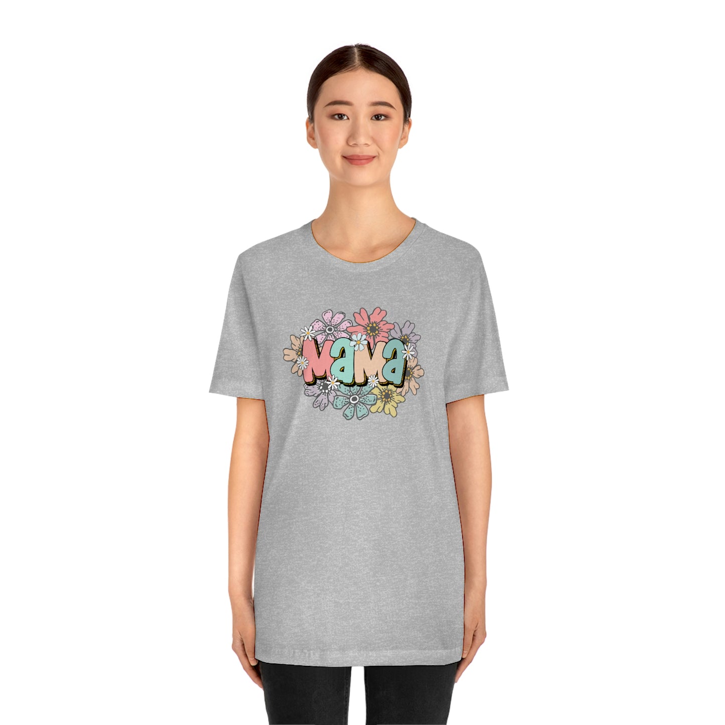 MAMA shirt / Mom Gift/ Mother's Day/ Birthday/ Baby Shower/ Unisex Jersey Short Sleeve Tee SHIRT