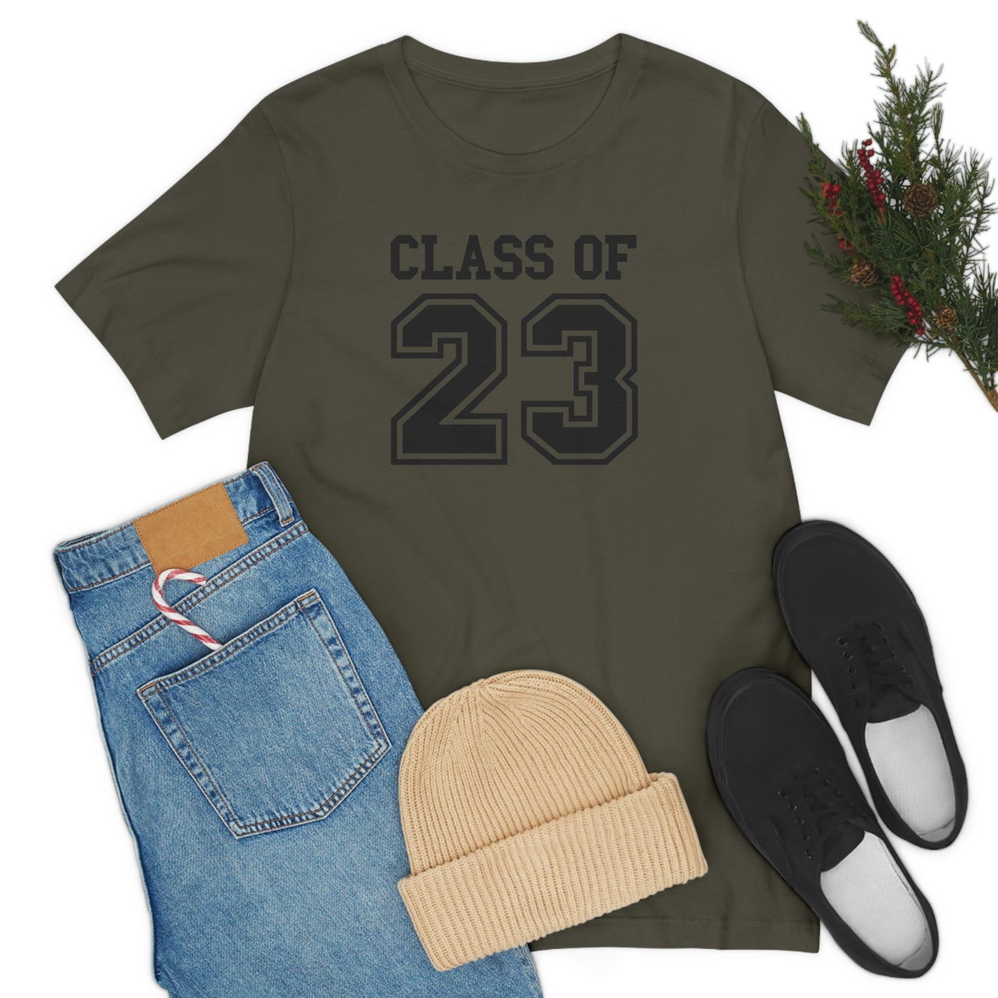 Class of 23 Graduation Unisex Jersey Short Sleeve Tee Shirt