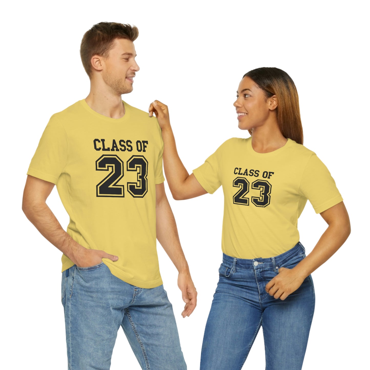 Class of 23 Graduation Unisex Jersey Short Sleeve Tee Shirt