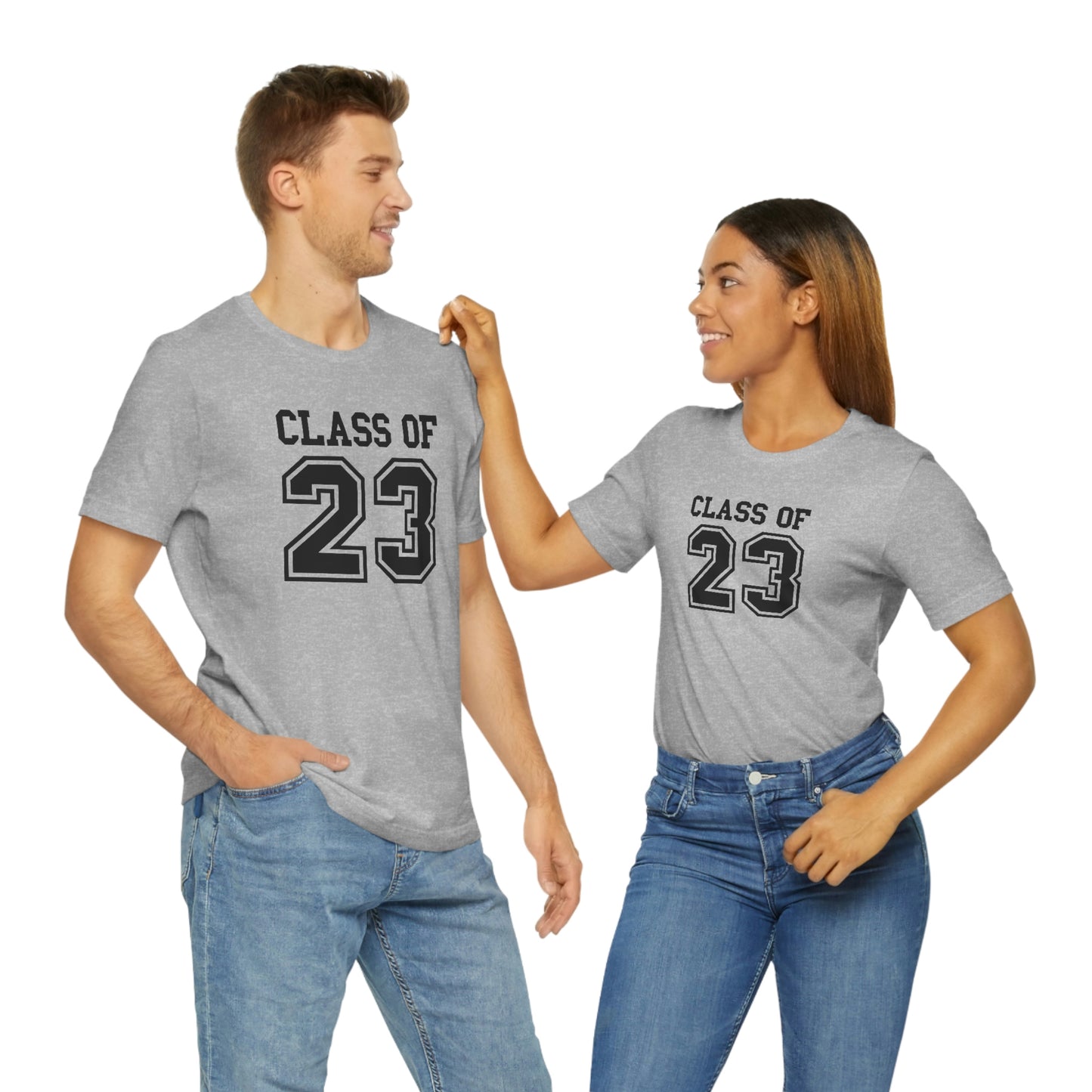 Class of 23 Graduation Unisex Jersey Short Sleeve Tee Shirt