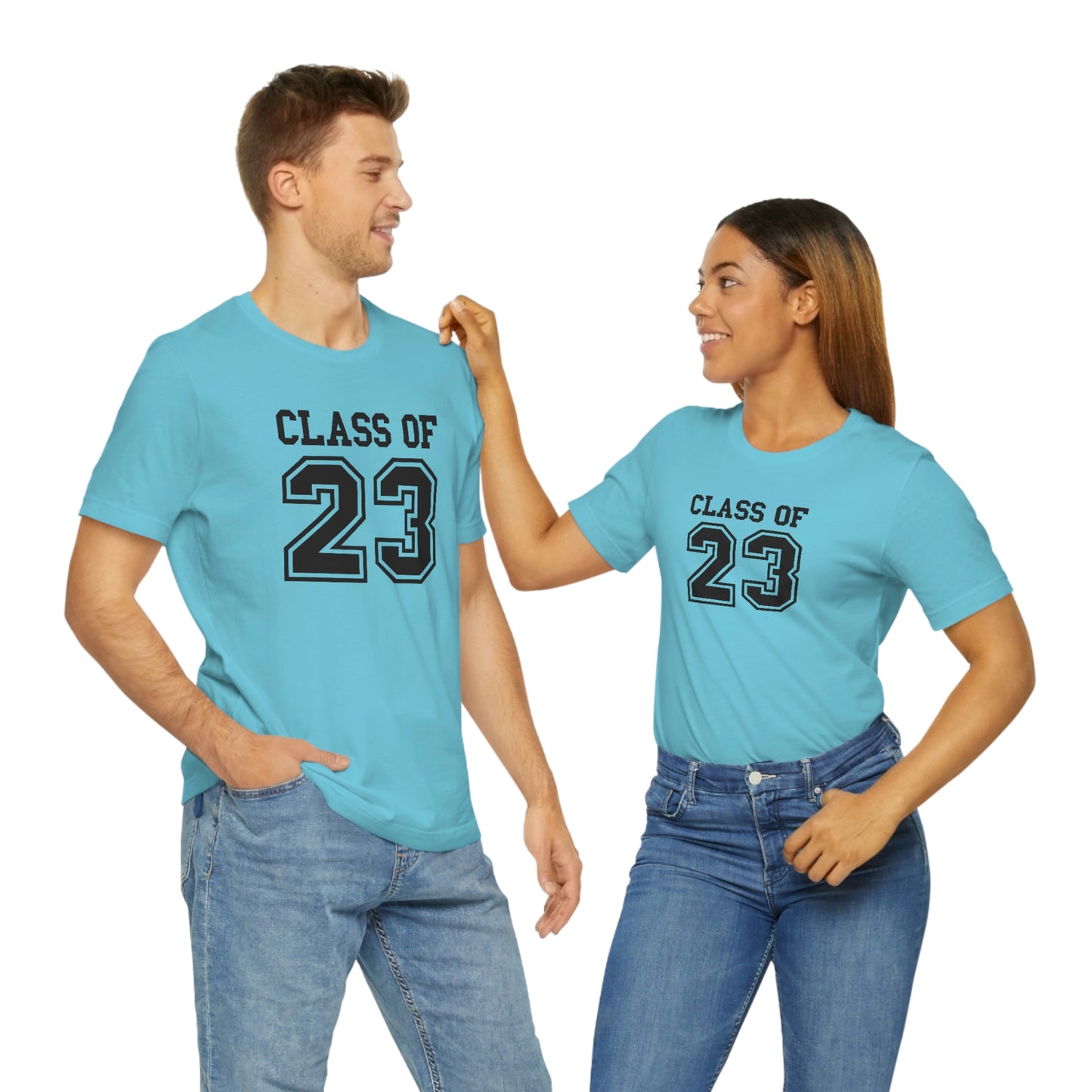 Class of 23 Graduation Unisex Jersey Short Sleeve Tee Shirt