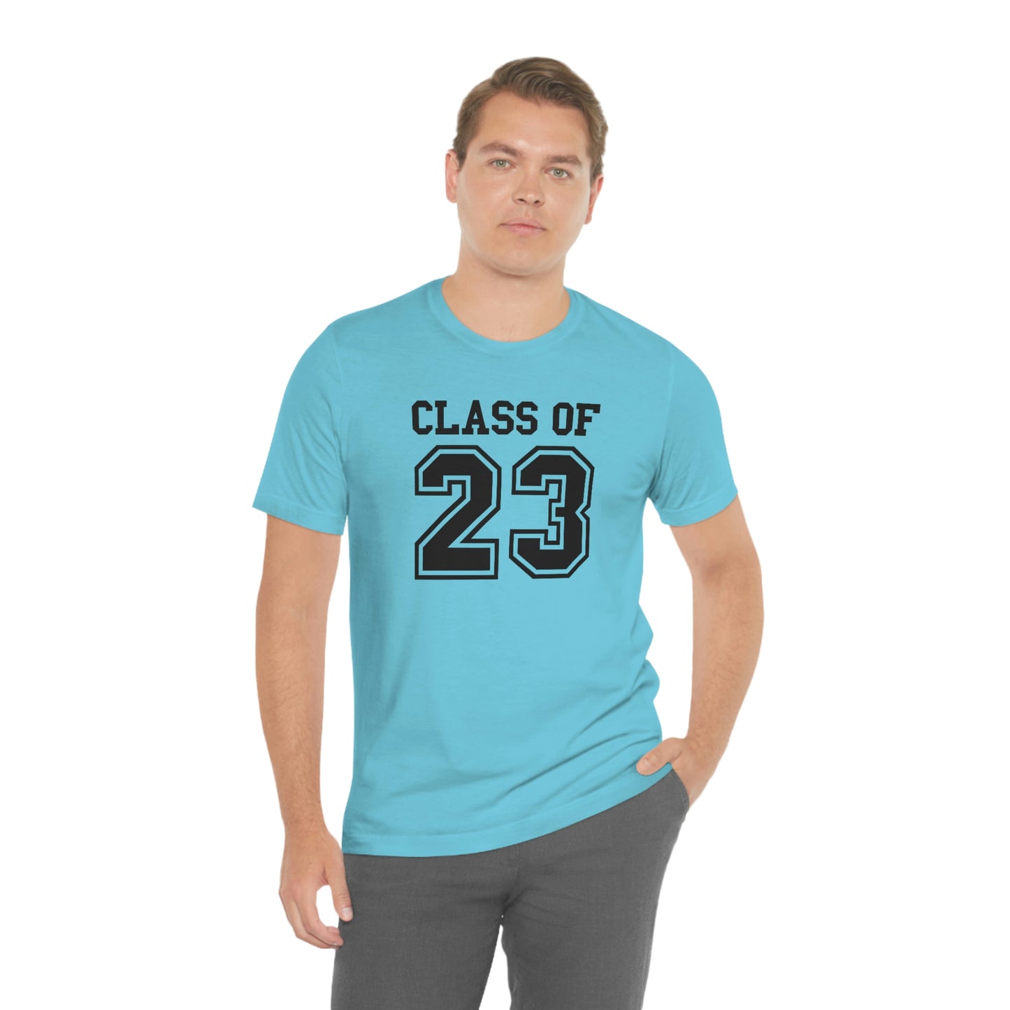 Class of 23 Graduation Unisex Jersey Short Sleeve Tee Shirt