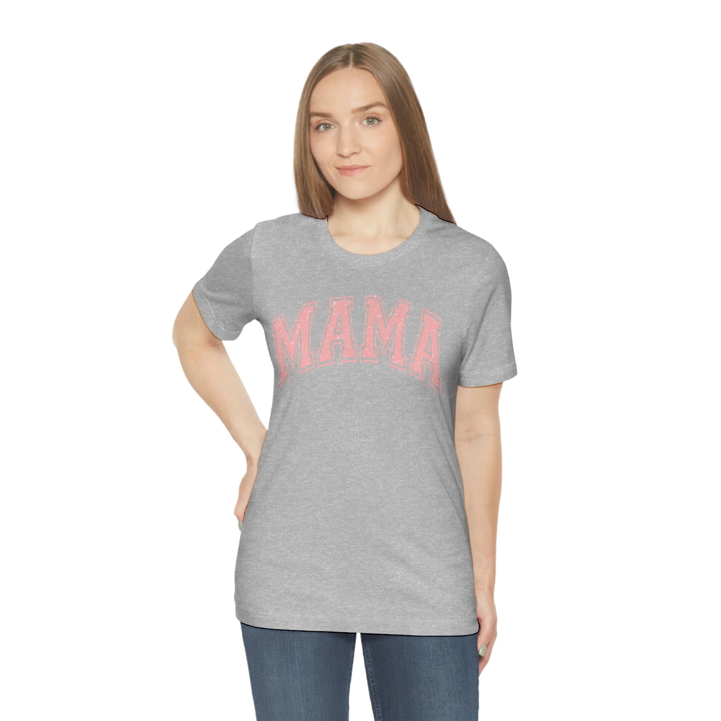 MAMA shirt / Mom Gift/ Mother's Day/ Birthday/ Baby Shower/ Unisex Jersey Short Sleeve Tee