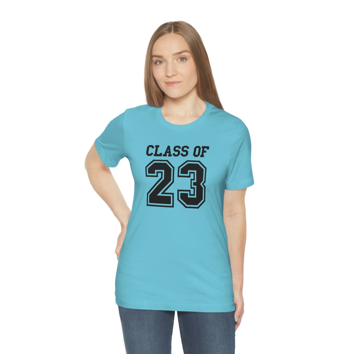 Class of 23 Graduation Unisex Jersey Short Sleeve Tee Shirt