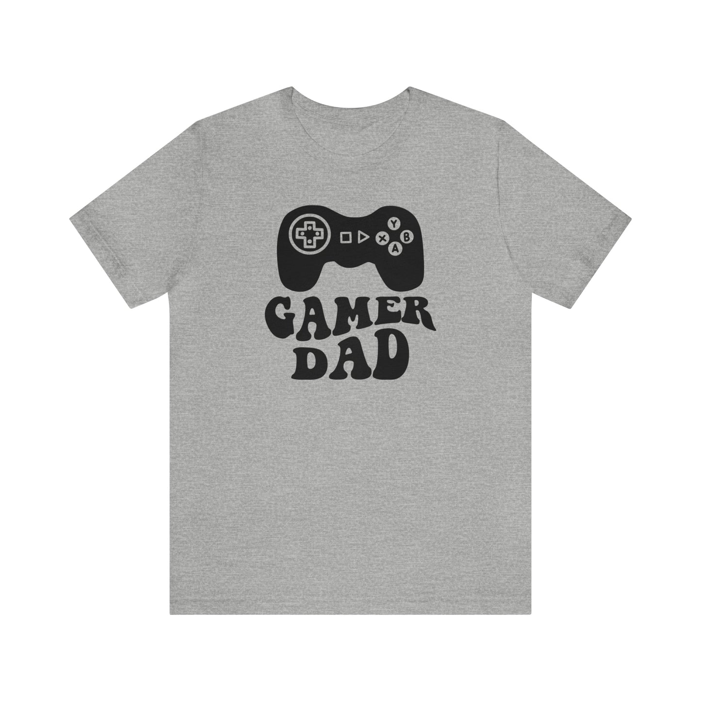 Gamer Dad/ Father's Day/ Gift Unisex Jersey Short Sleeve Tee Shirt