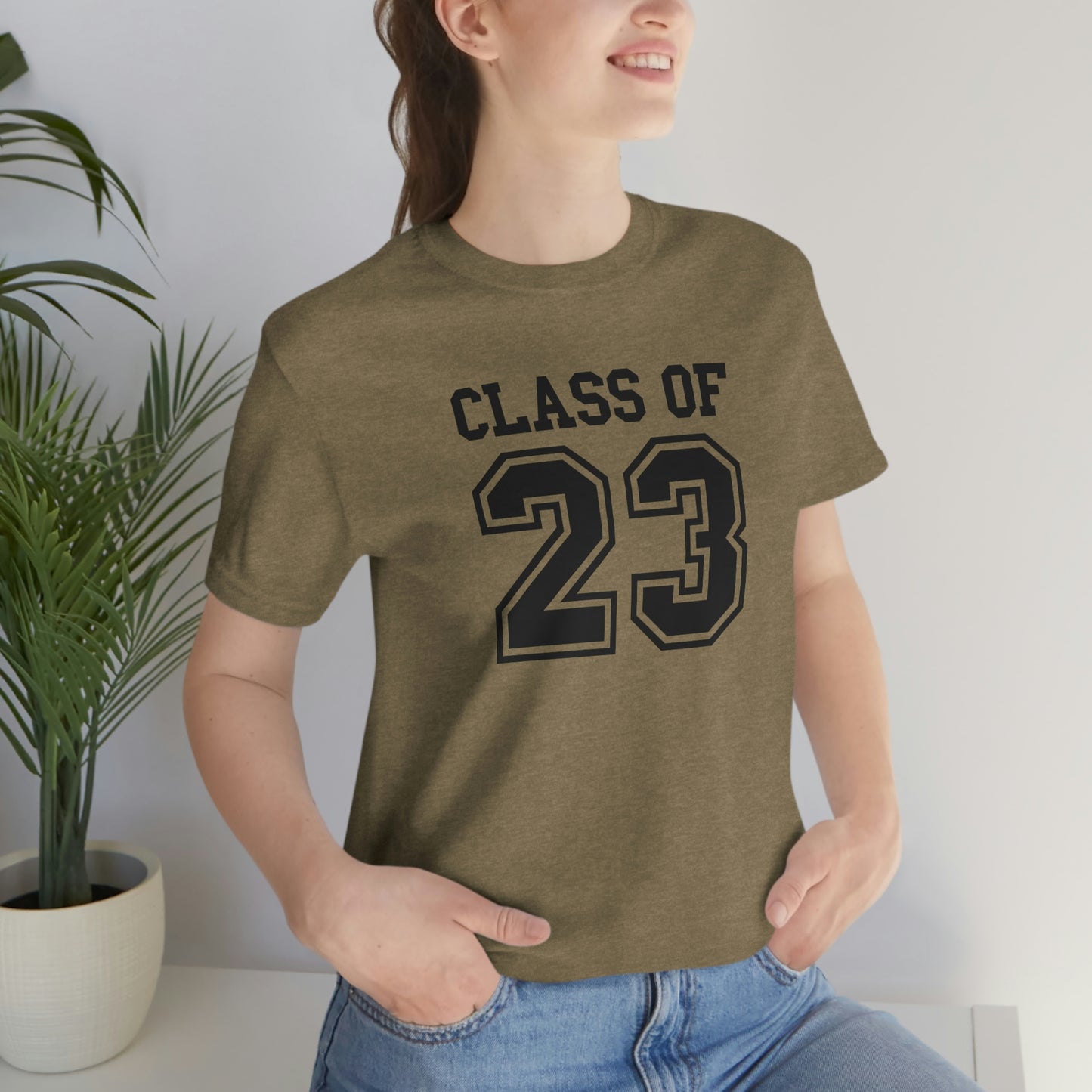 Class of 23 Graduation Unisex Jersey Short Sleeve Tee Shirt