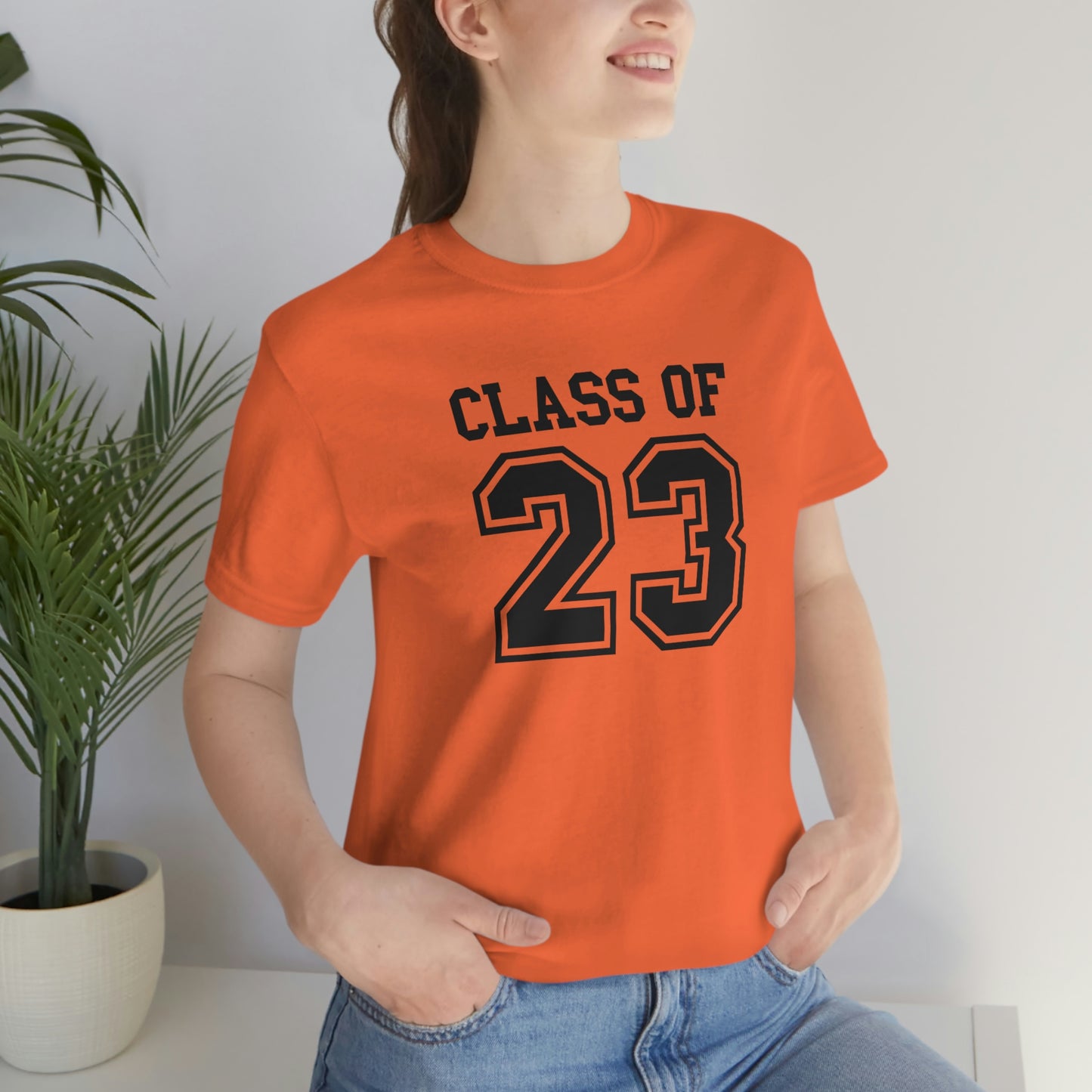 Class of 23 Graduation Unisex Jersey Short Sleeve Tee Shirt