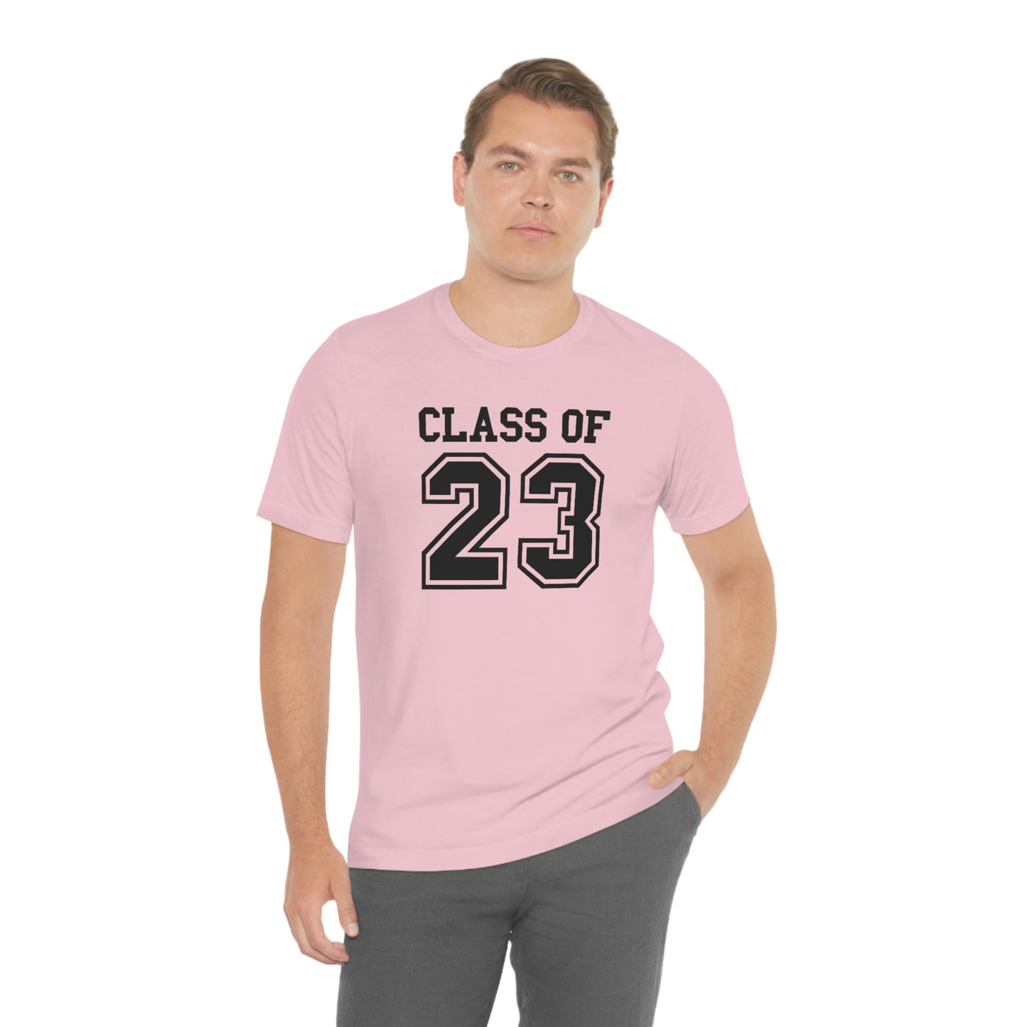 Class of 23 Graduation Unisex Jersey Short Sleeve Tee Shirt