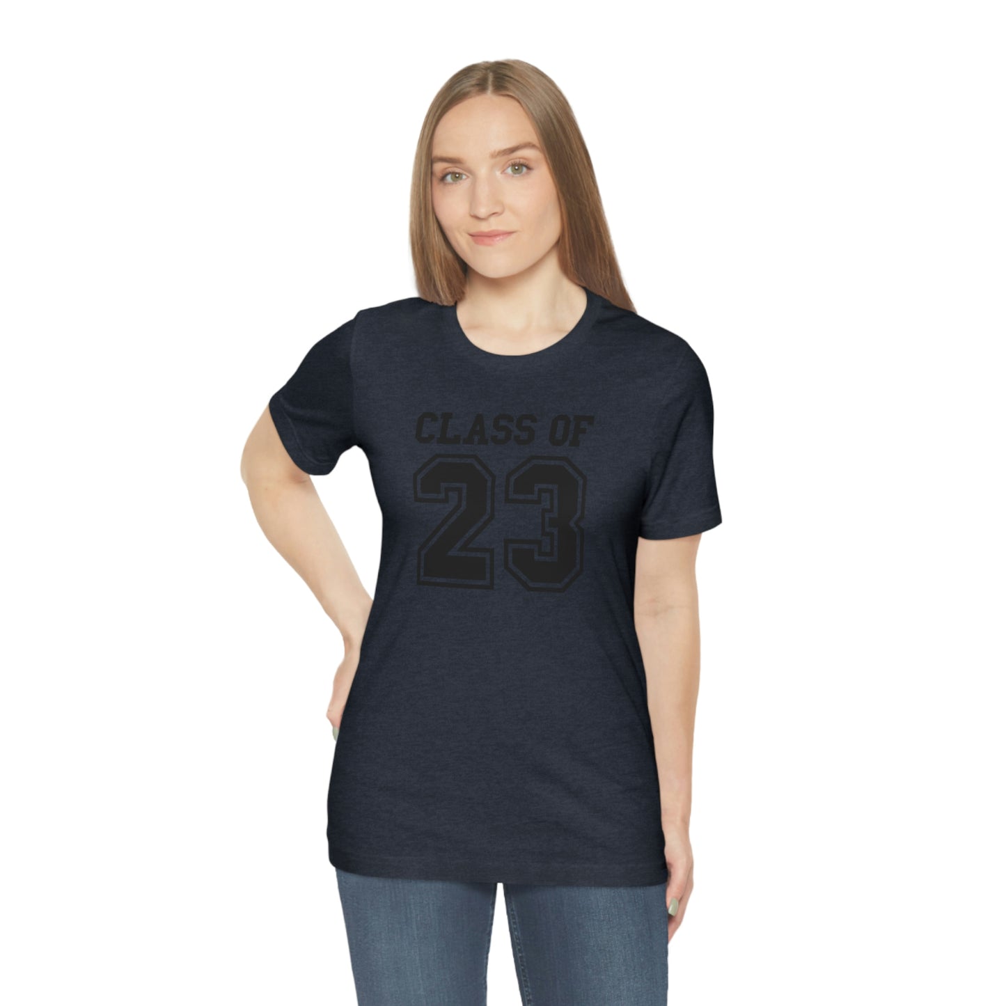 Class of 23 Graduation Unisex Jersey Short Sleeve Tee Shirt