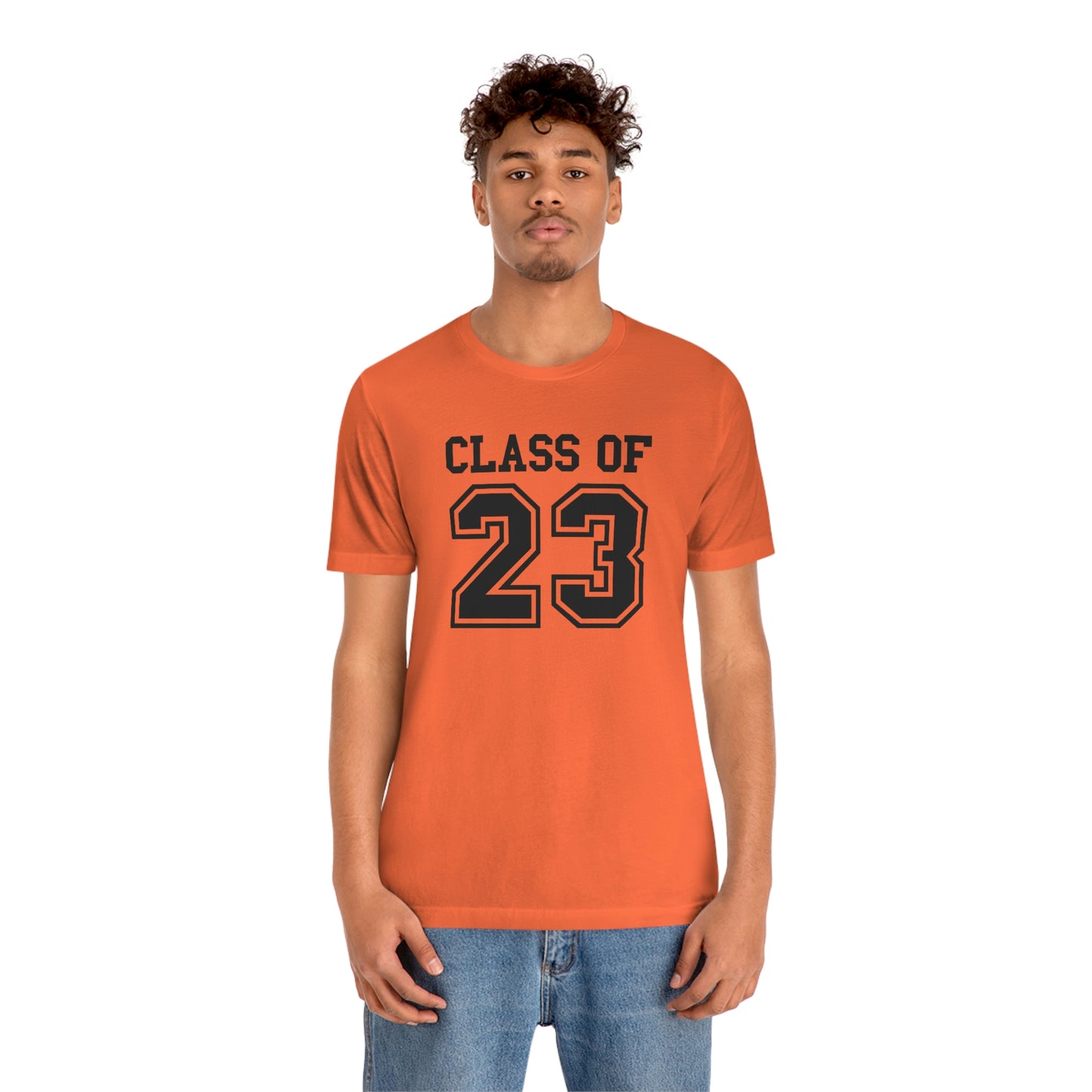 Class of 23 Graduation Unisex Jersey Short Sleeve Tee Shirt