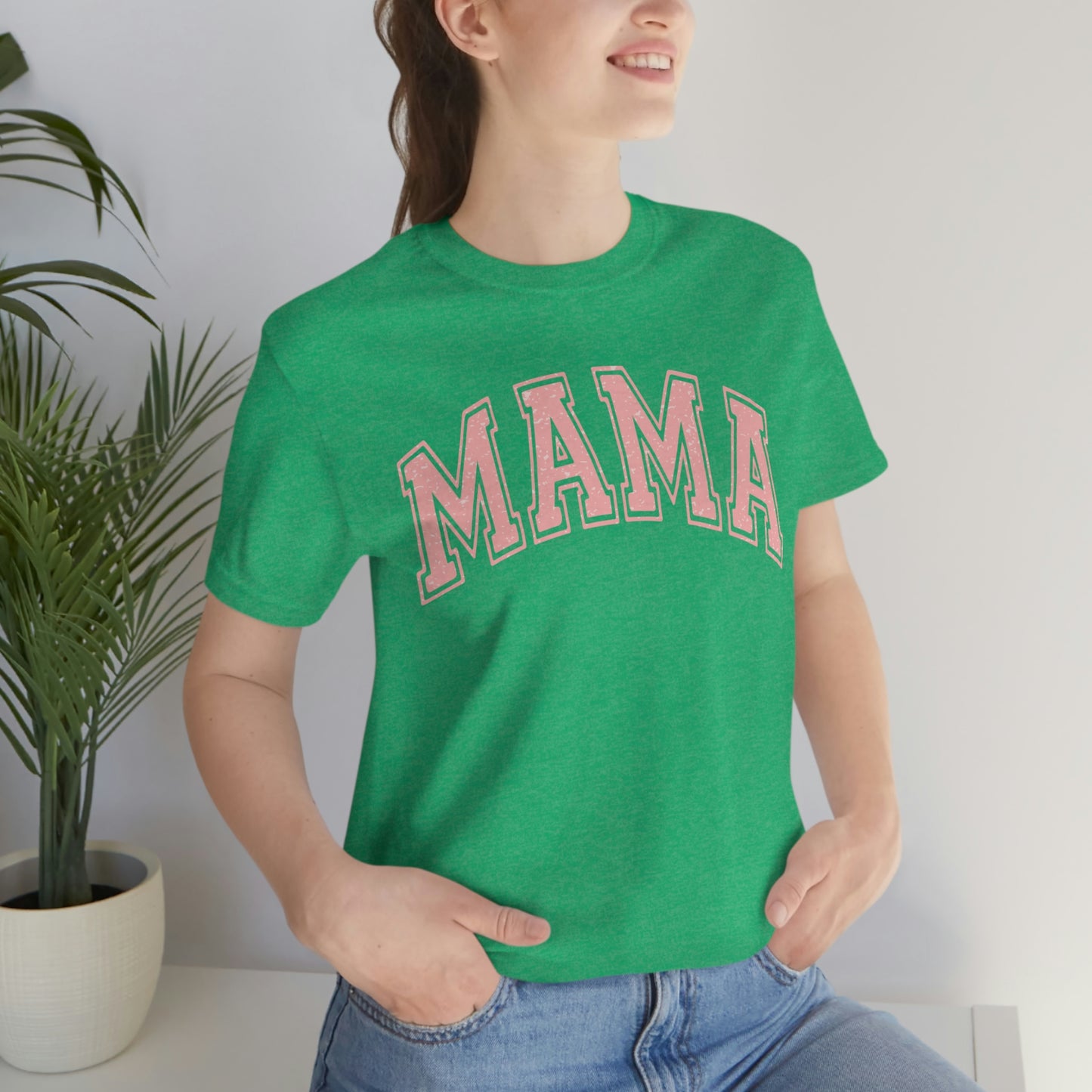 MAMA shirt / Mom Gift/ Mother's Day/ Birthday/ Baby Shower/ Unisex Jersey Short Sleeve Tee