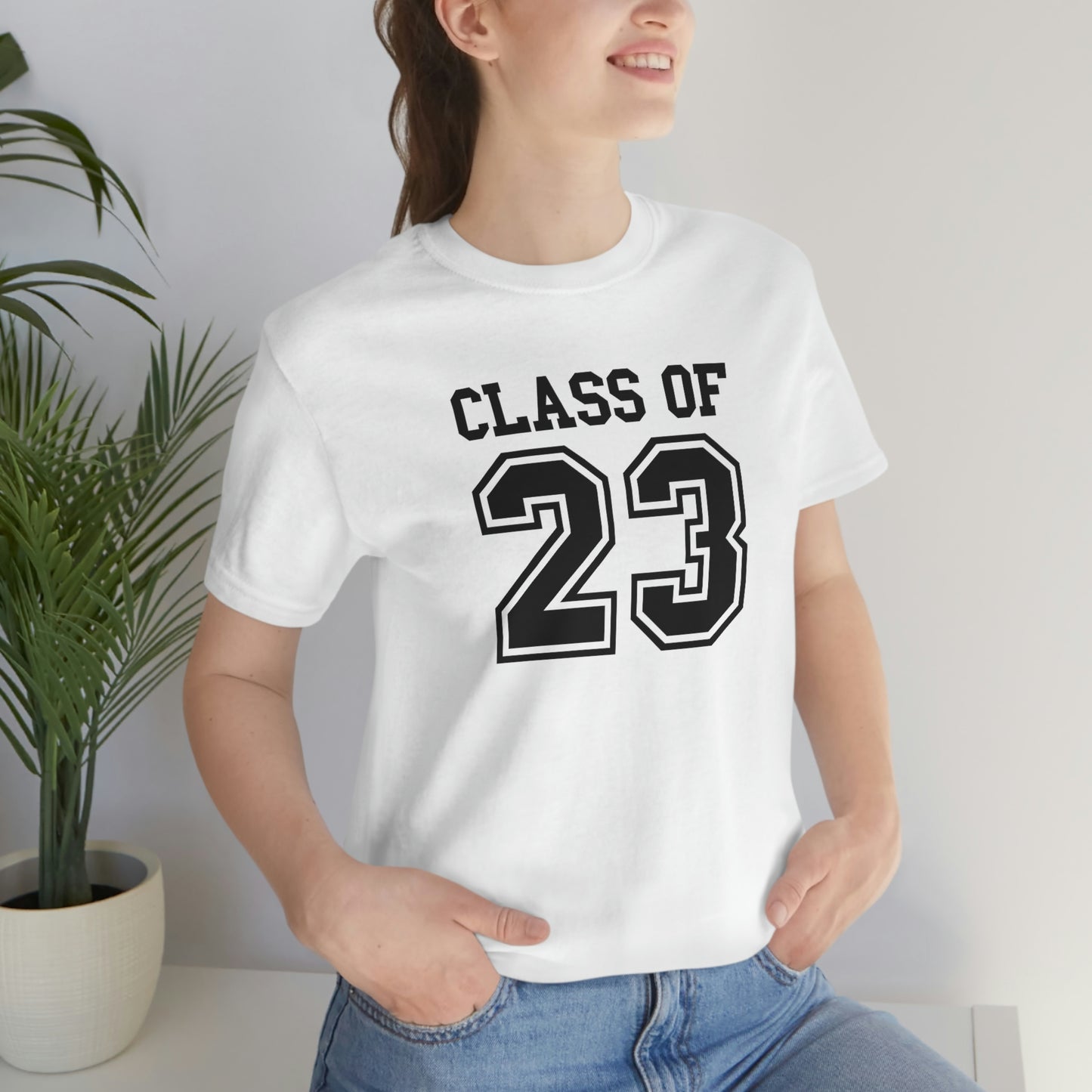 Class of 23 Graduation Unisex Jersey Short Sleeve Tee Shirt