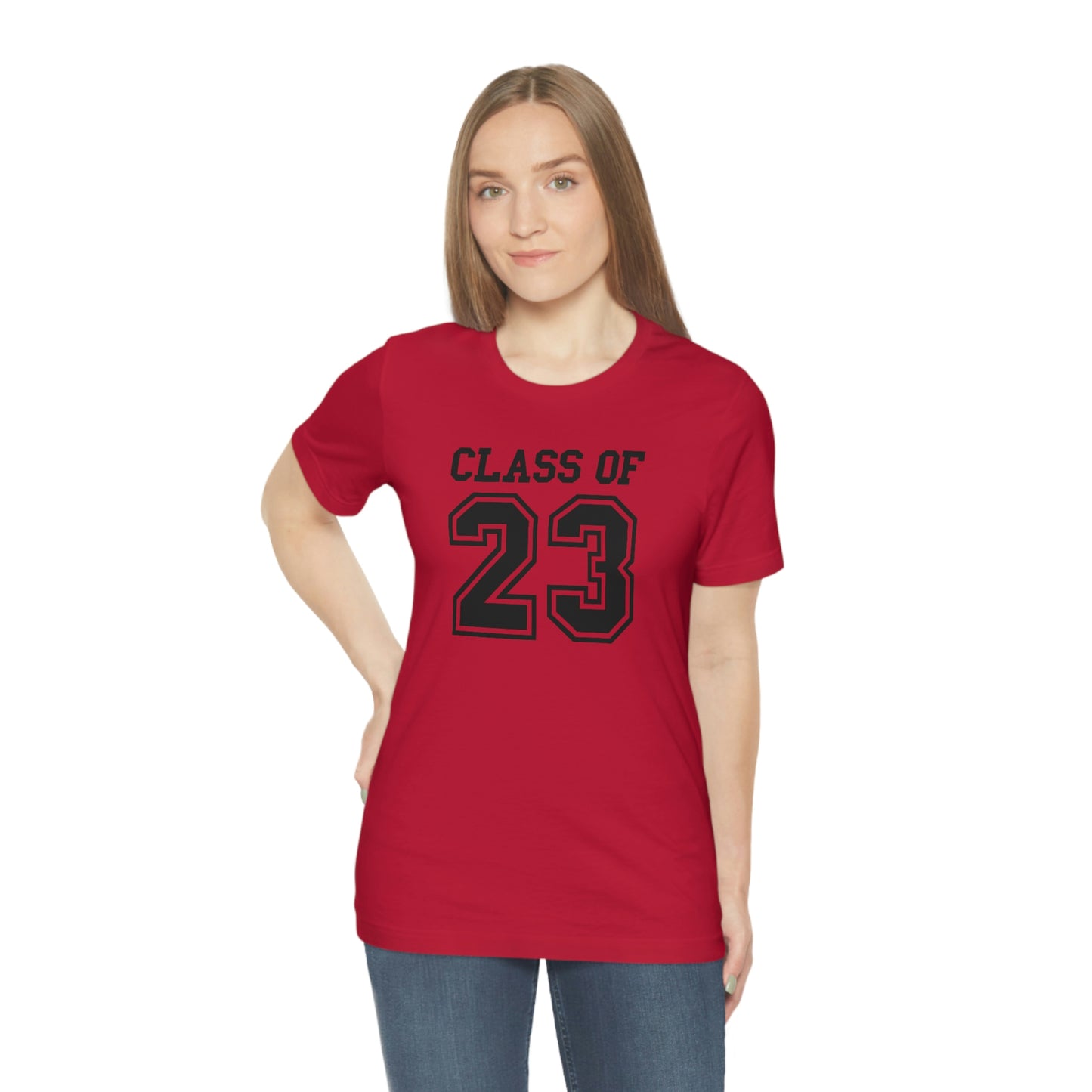 Class of 23 Graduation Unisex Jersey Short Sleeve Tee Shirt