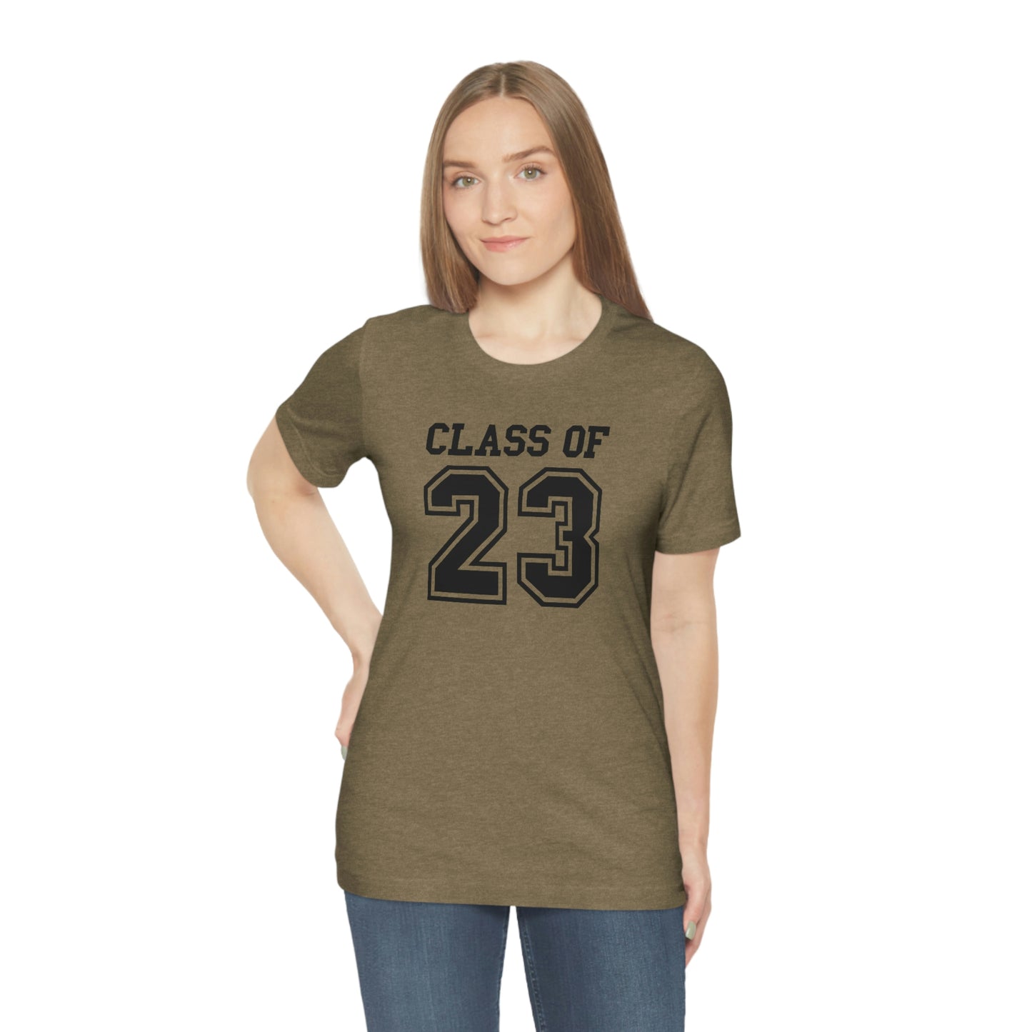 Class of 23 Graduation Unisex Jersey Short Sleeve Tee Shirt