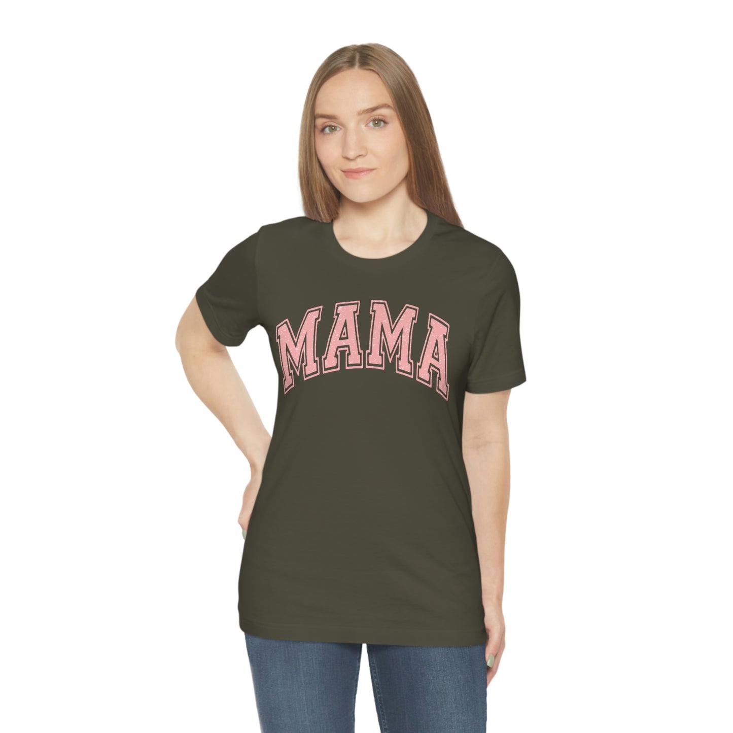 MAMA shirt / Mom Gift/ Mother's Day/ Birthday/ Baby Shower/ Unisex Jersey Short Sleeve Tee