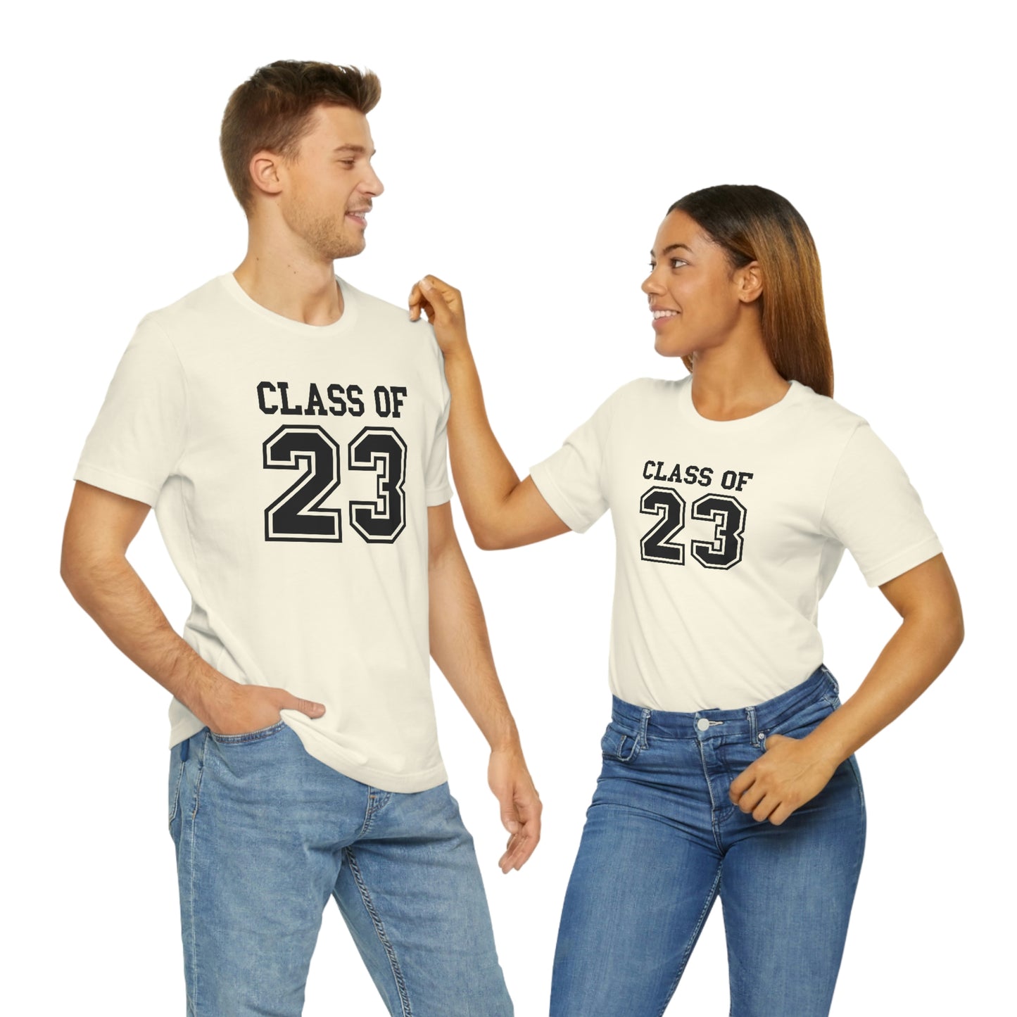 Class of 23 Graduation Unisex Jersey Short Sleeve Tee Shirt