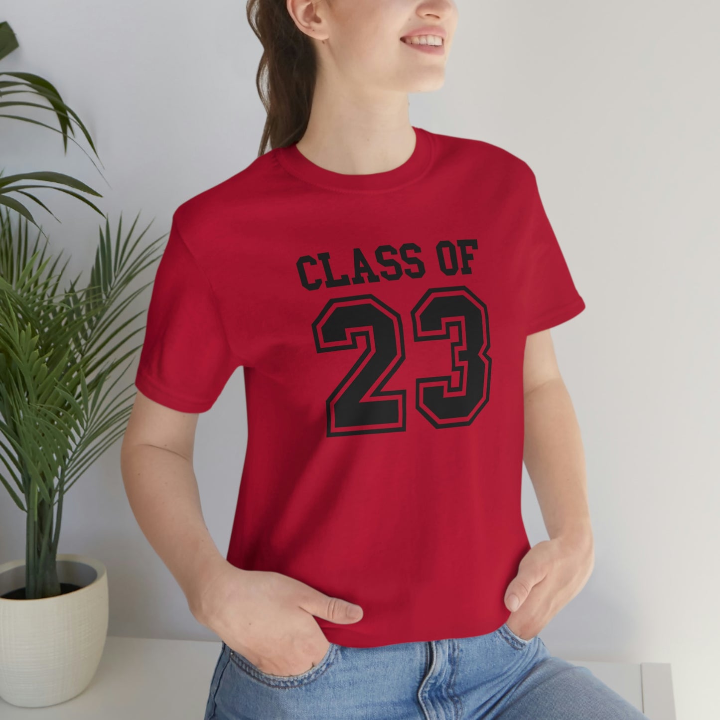 Class of 23 Graduation Unisex Jersey Short Sleeve Tee Shirt