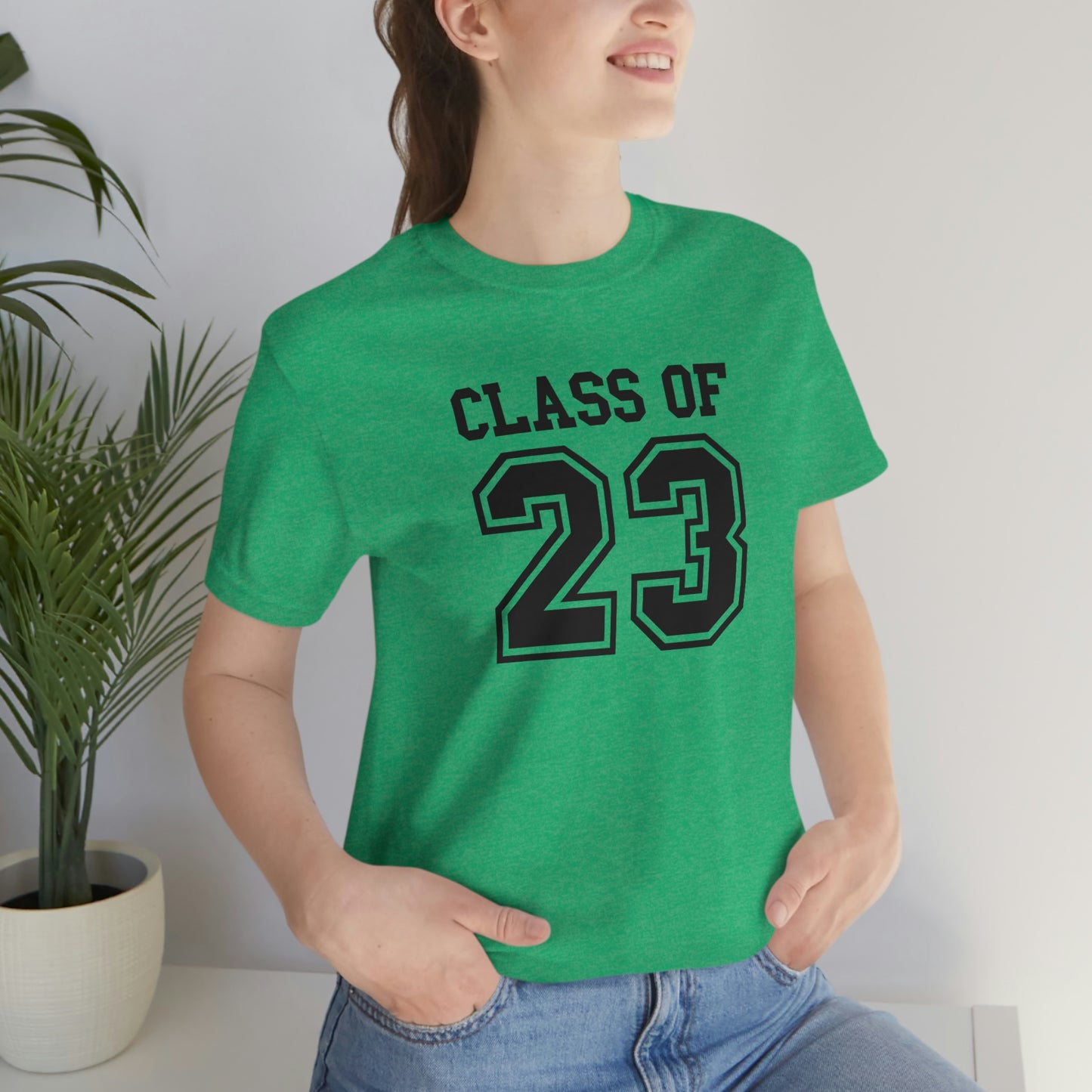 Class of 23 Graduation Unisex Jersey Short Sleeve Tee Shirt