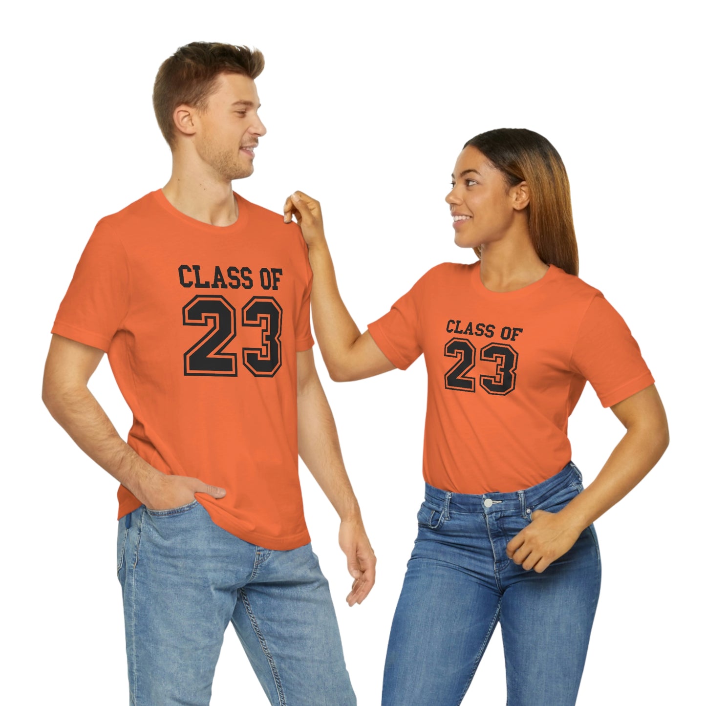 Class of 23 Graduation Unisex Jersey Short Sleeve Tee Shirt