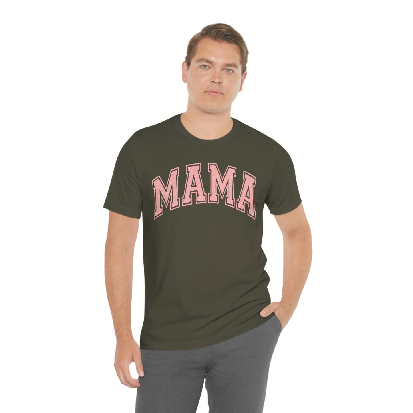 MAMA shirt / Mom Gift/ Mother's Day/ Birthday/ Baby Shower/ Unisex Jersey Short Sleeve Tee