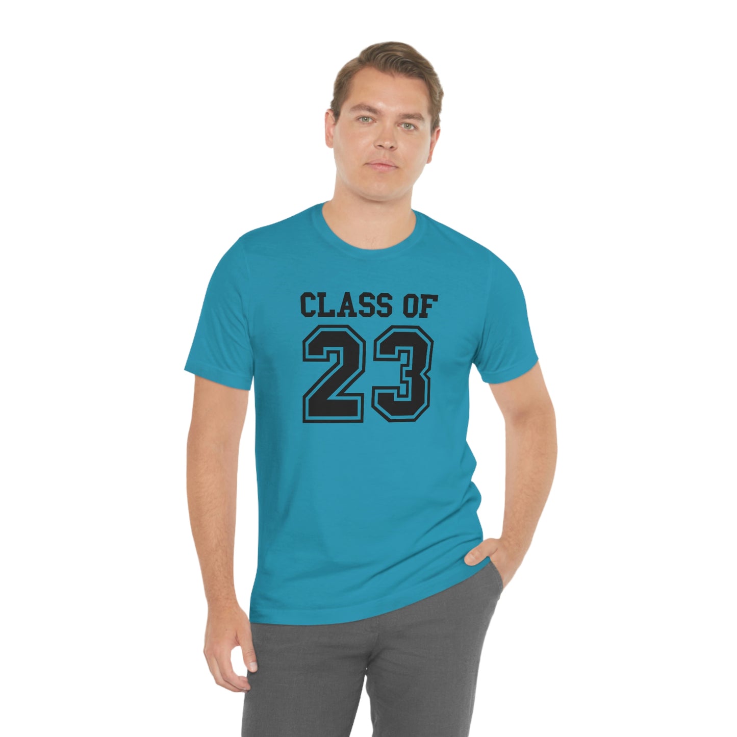 Class of 23 Graduation Unisex Jersey Short Sleeve Tee Shirt