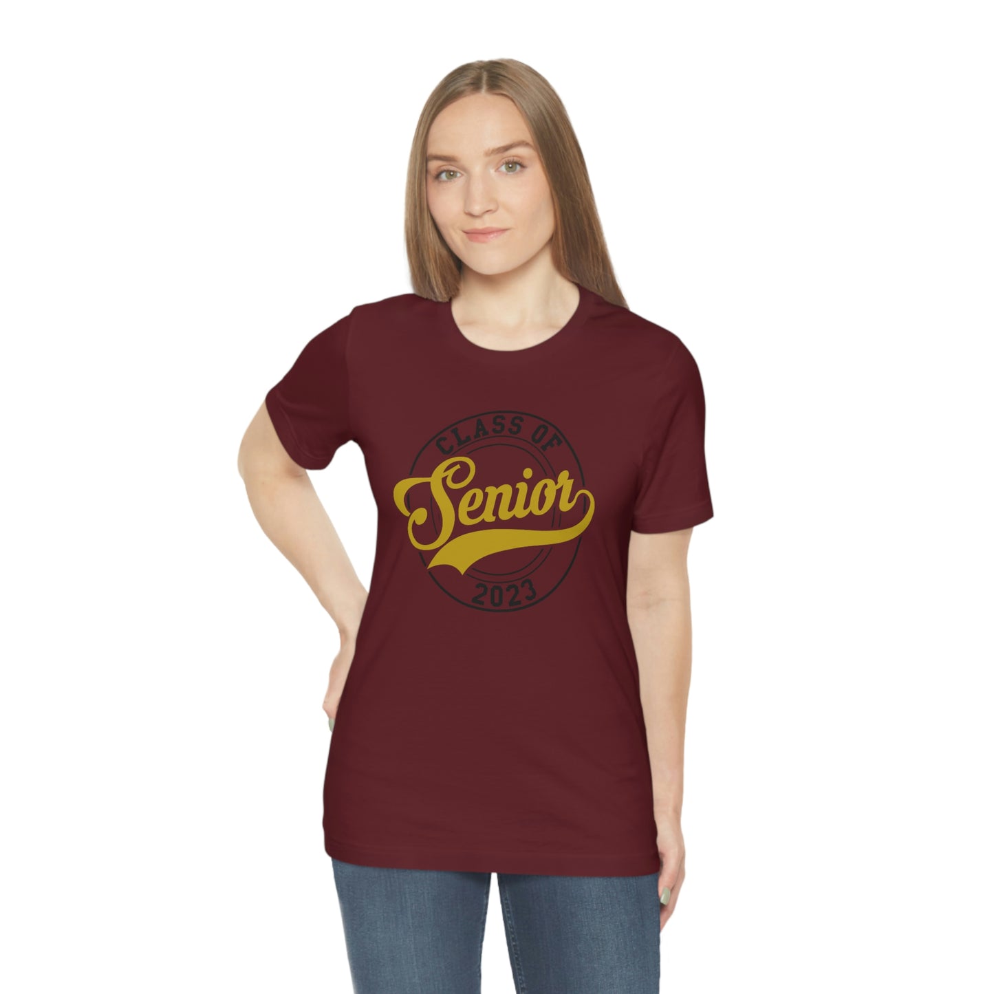 Senior Class of 2023 Graduation/ Grad/ Unisex Jersey Short Sleeve Tee SHIRT