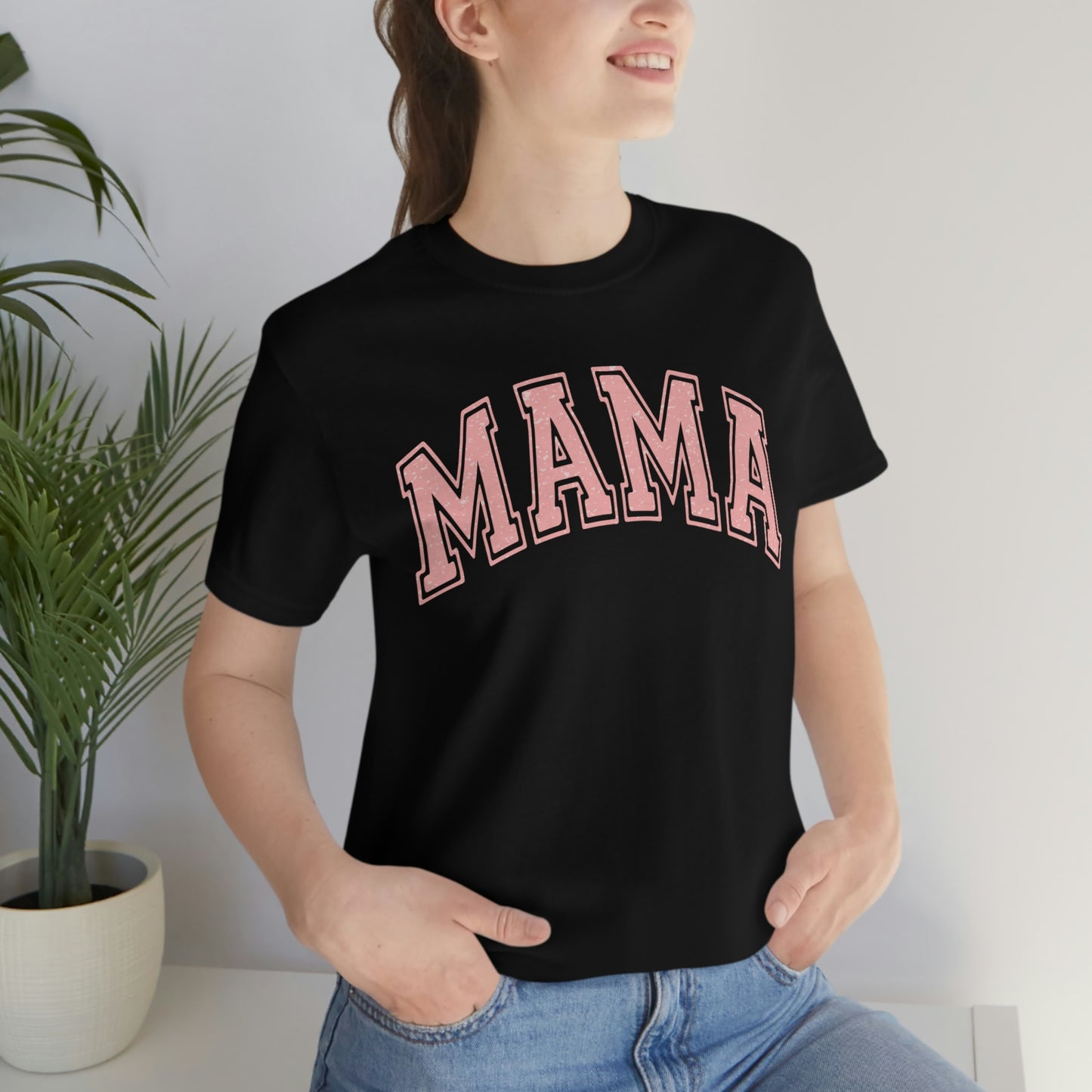 MAMA shirt / Mom Gift/ Mother's Day/ Birthday/ Baby Shower/ Unisex Jersey Short Sleeve Tee