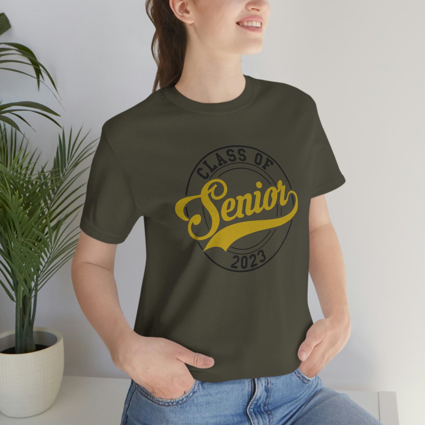 Senior Class of 2023 Graduation/ Grad/ Unisex Jersey Short Sleeve Tee SHIRT