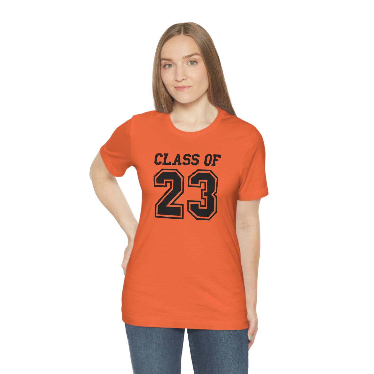 Class of 23 Graduation Unisex Jersey Short Sleeve Tee Shirt