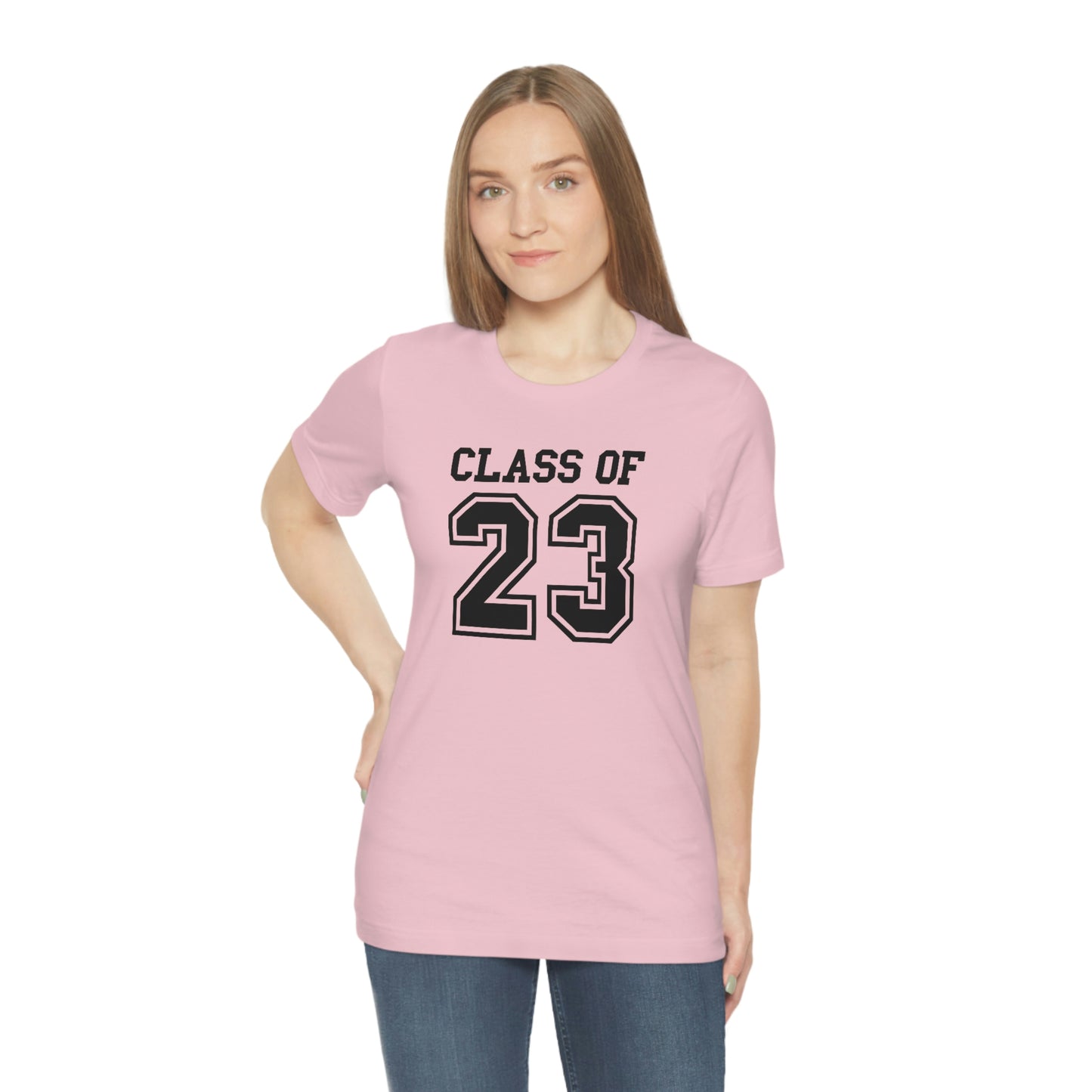 Class of 23 Graduation Unisex Jersey Short Sleeve Tee Shirt