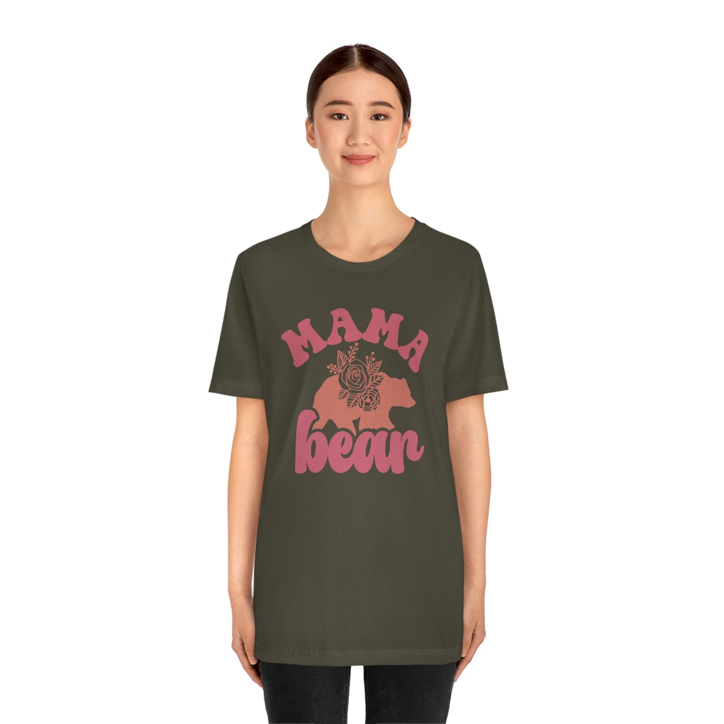 Mama Bear Unisex Jersey Short Sleeve Tee