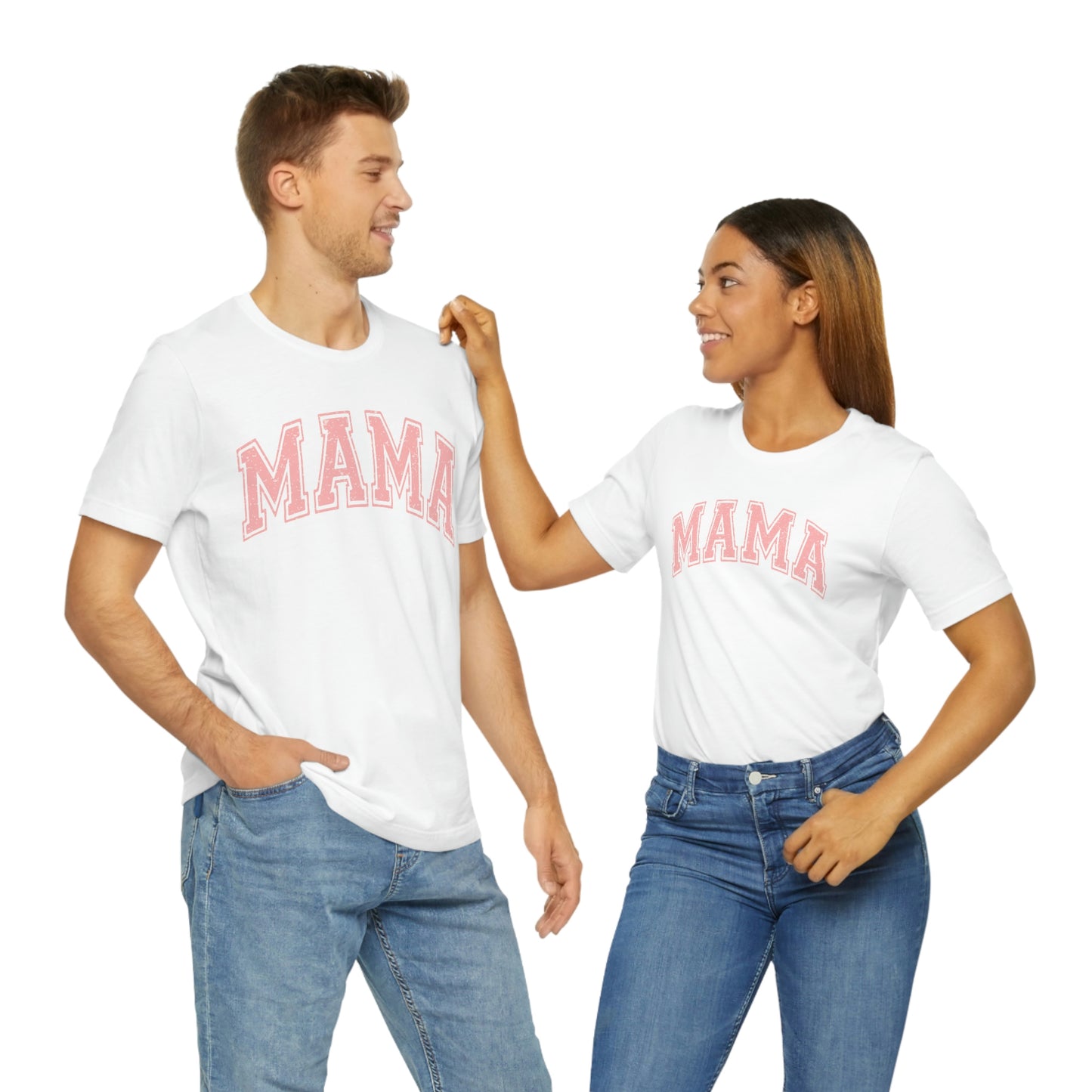 MAMA shirt / Mom Gift/ Mother's Day/ Birthday/ Baby Shower/ Unisex Jersey Short Sleeve Tee