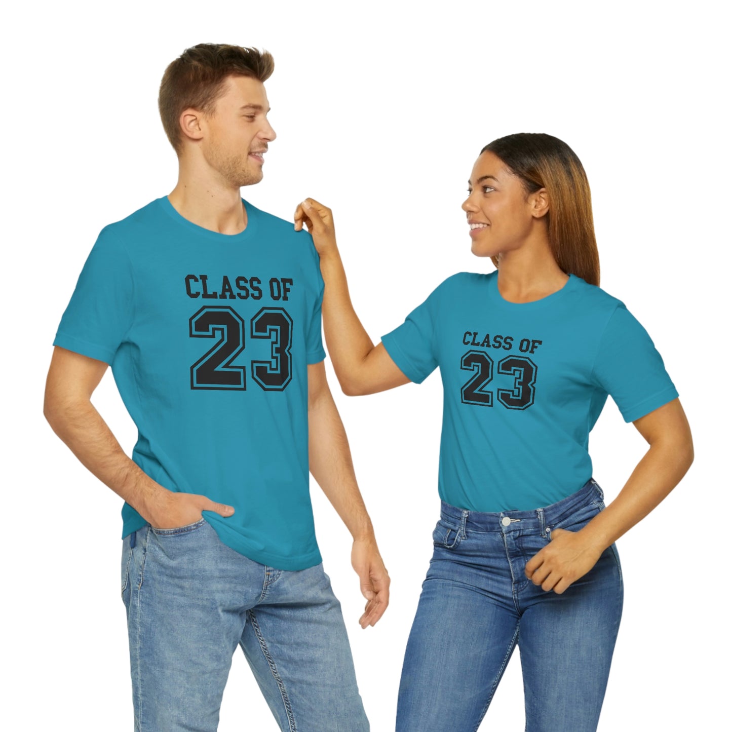 Class of 23 Graduation Unisex Jersey Short Sleeve Tee Shirt