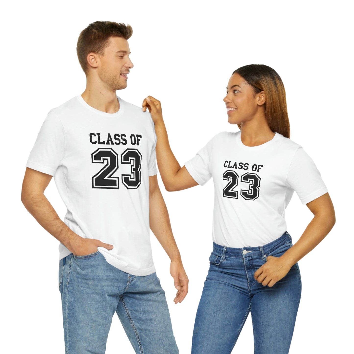 Class of 23 Graduation Unisex Jersey Short Sleeve Tee Shirt