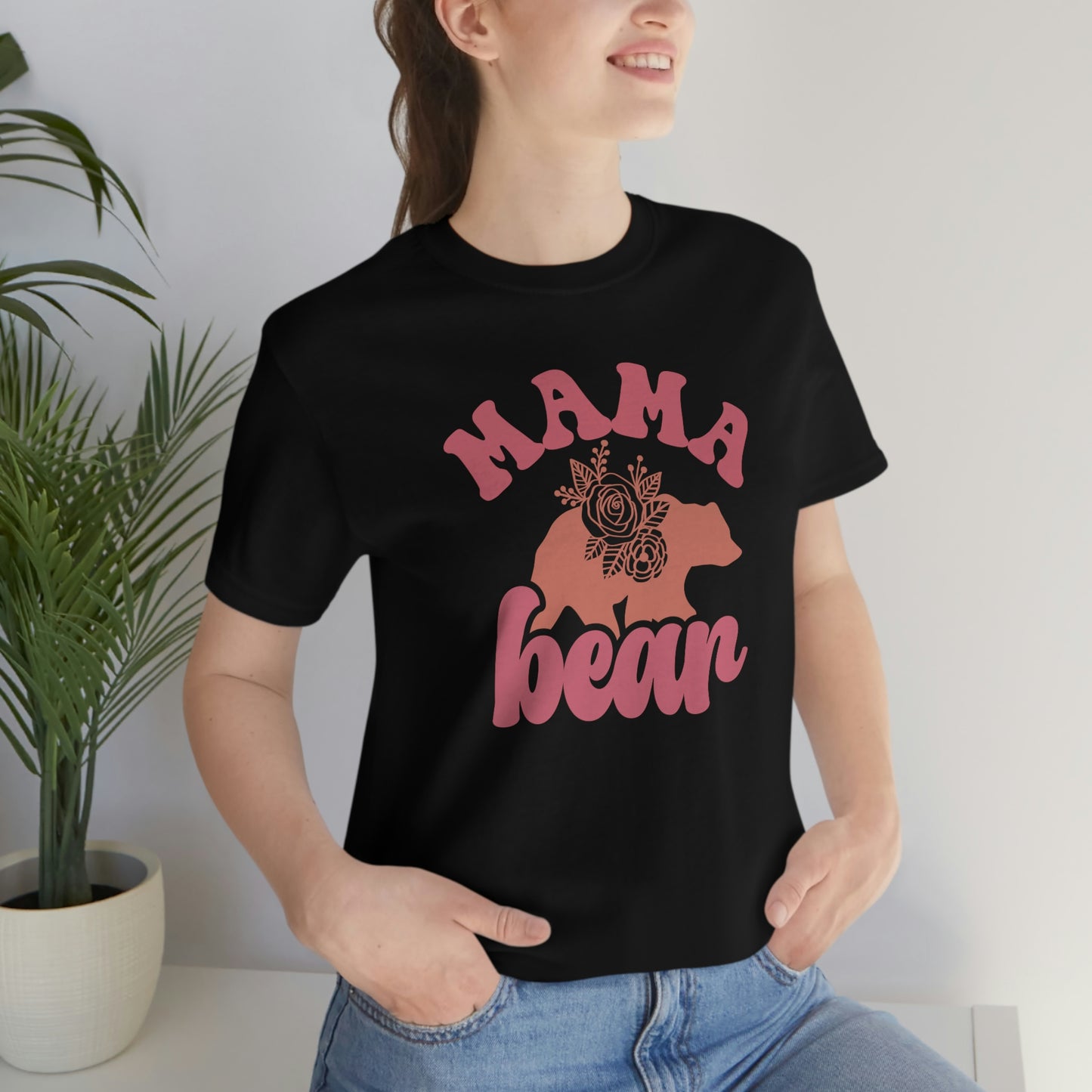 Mama Bear Unisex Jersey Short Sleeve Tee