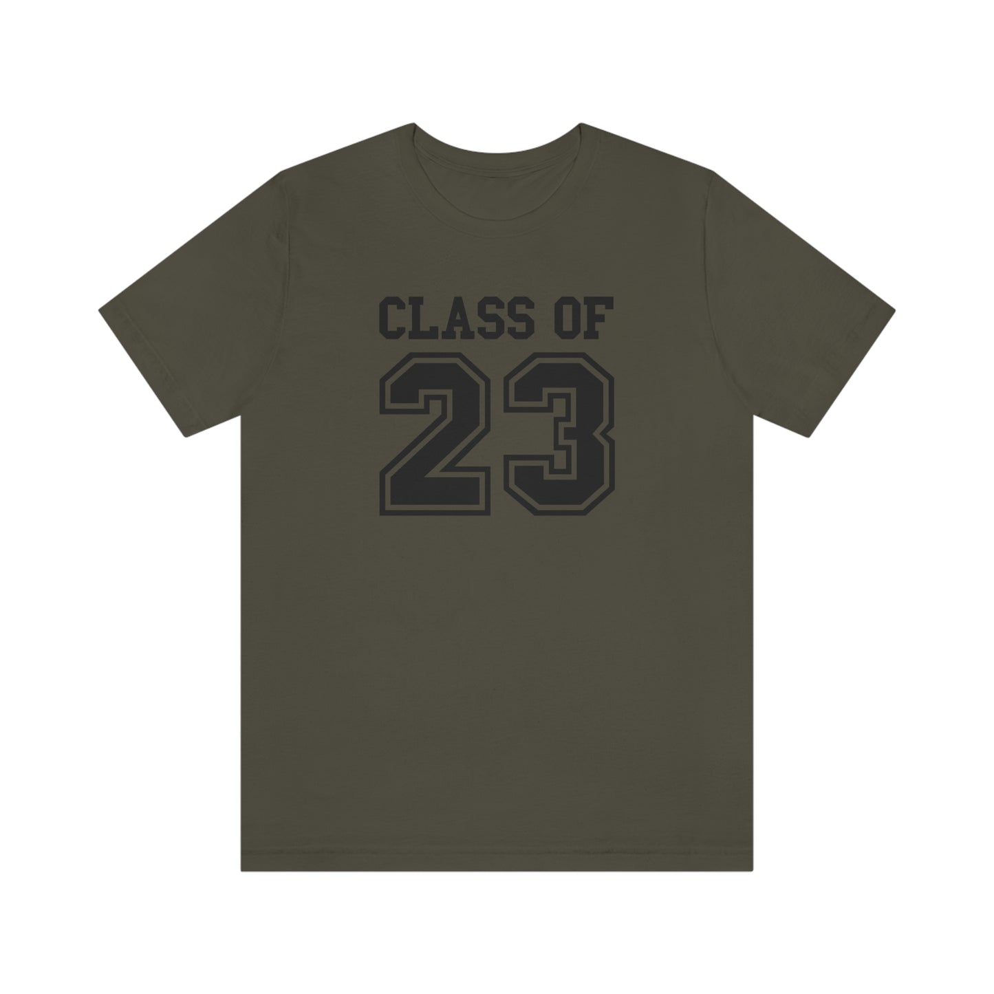 Class of 23 Graduation Unisex Jersey Short Sleeve Tee Shirt