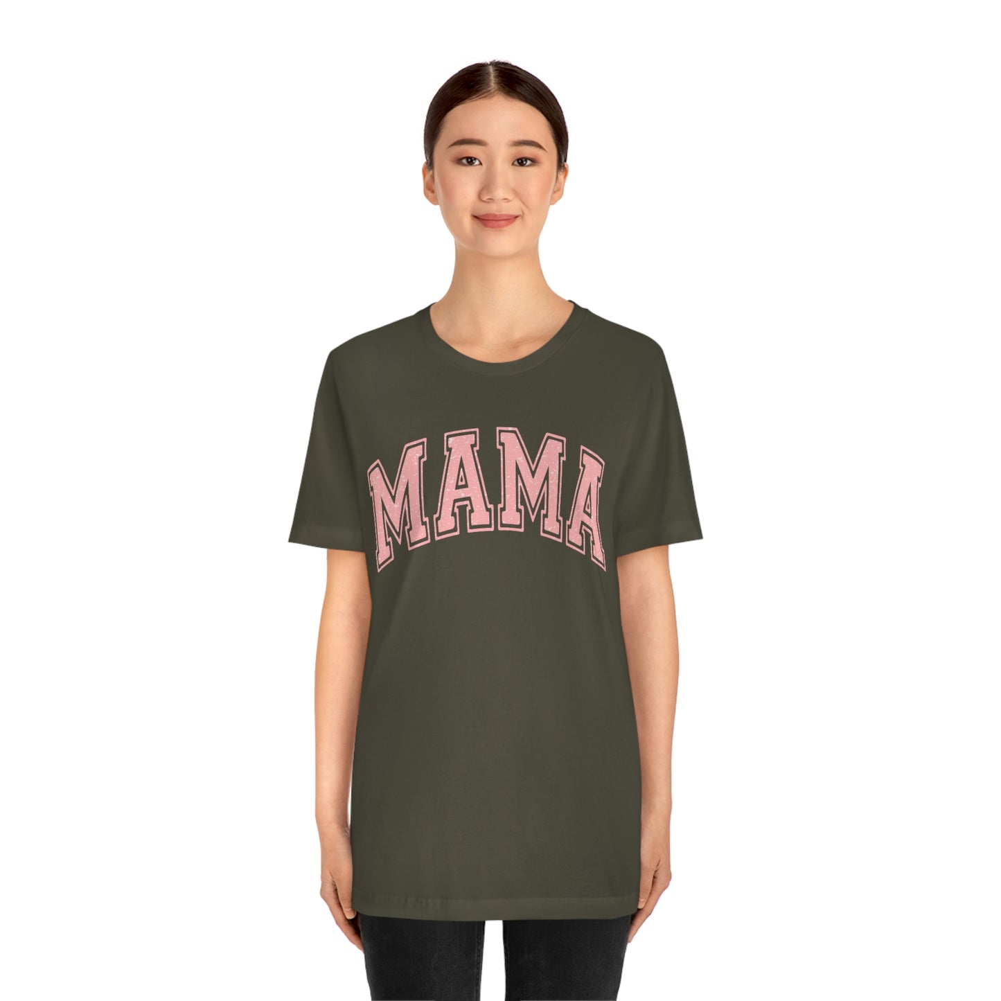 MAMA shirt / Mom Gift/ Mother's Day/ Birthday/ Baby Shower/ Unisex Jersey Short Sleeve Tee