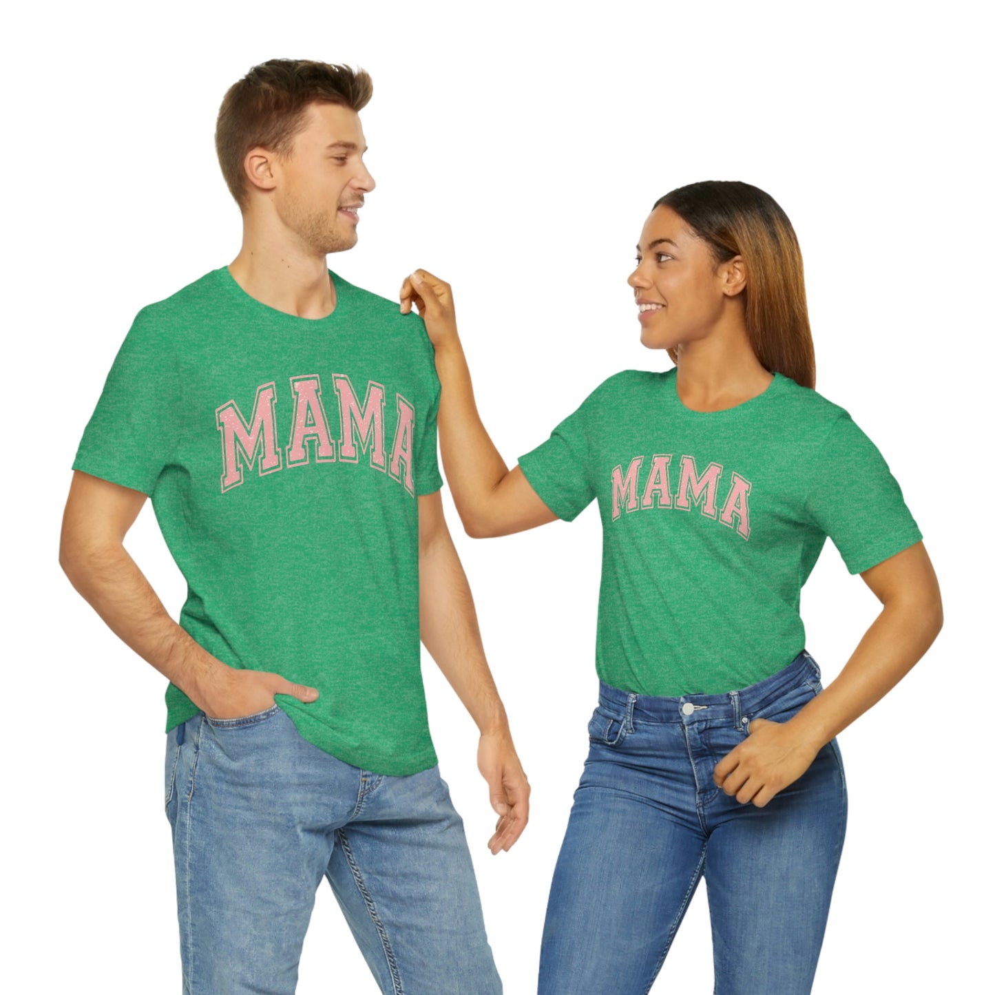 MAMA shirt / Mom Gift/ Mother's Day/ Birthday/ Baby Shower/ Unisex Jersey Short Sleeve Tee