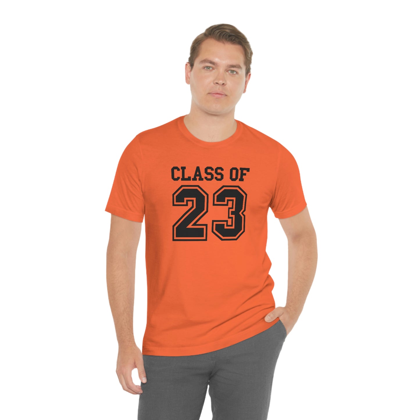 Class of 23 Graduation Unisex Jersey Short Sleeve Tee Shirt