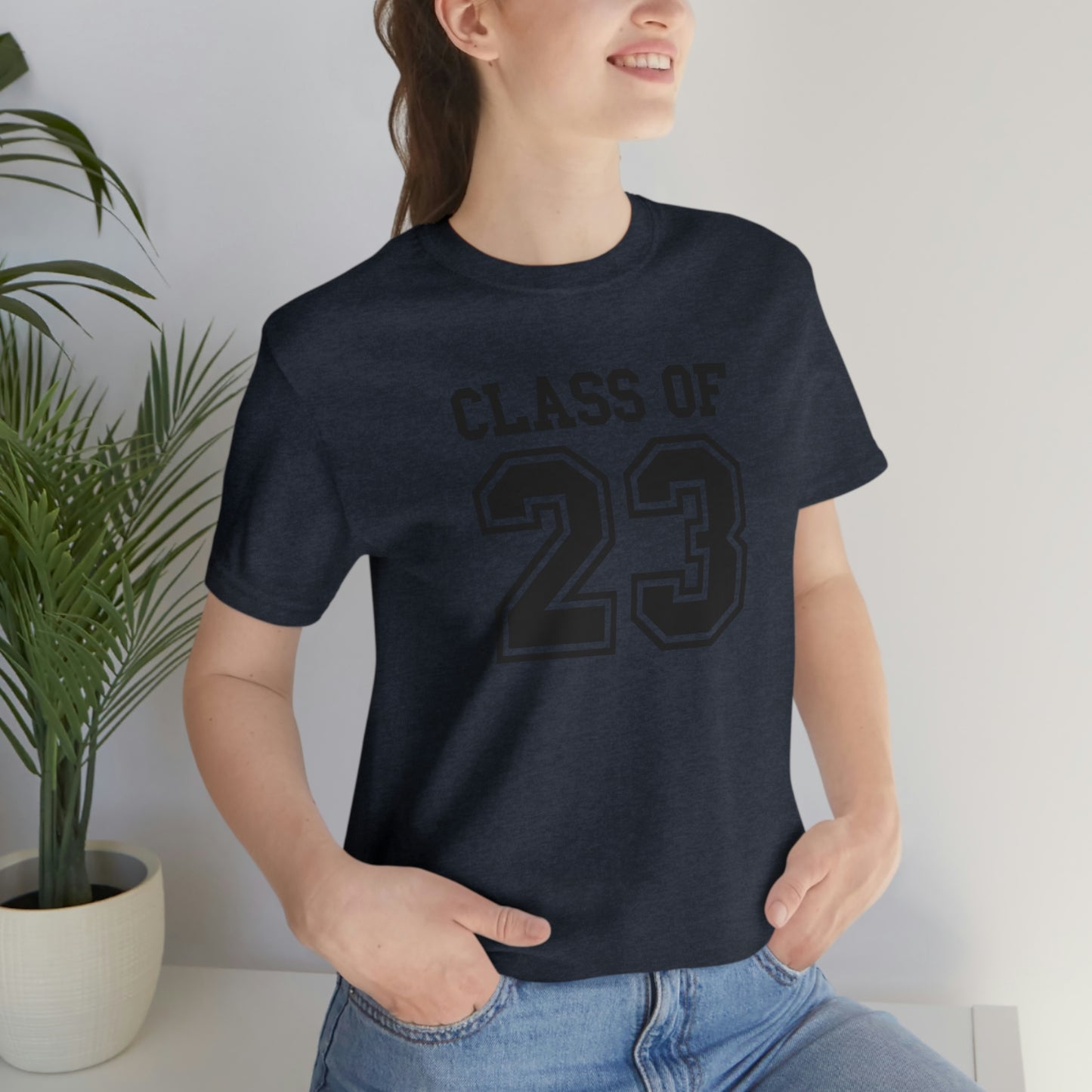 Class of 23 Graduation Unisex Jersey Short Sleeve Tee Shirt