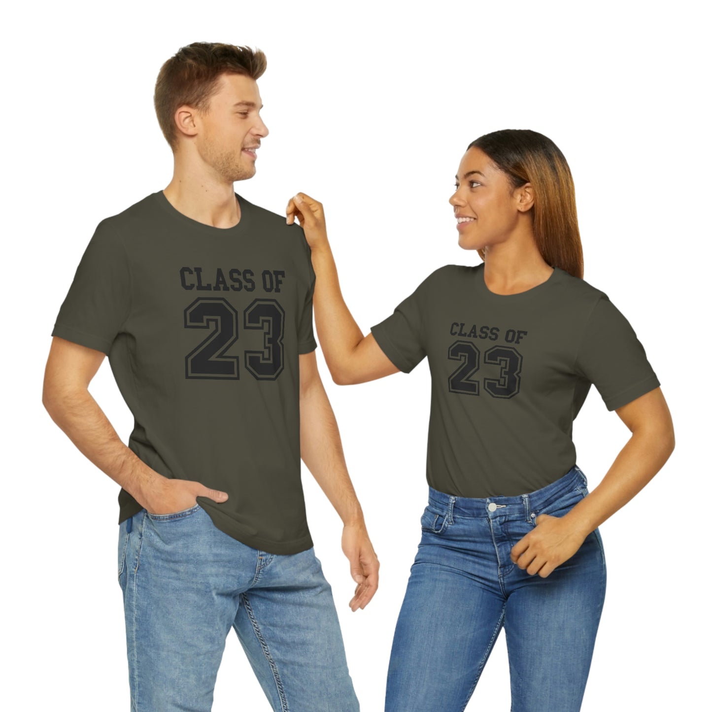 Class of 23 Graduation Unisex Jersey Short Sleeve Tee Shirt