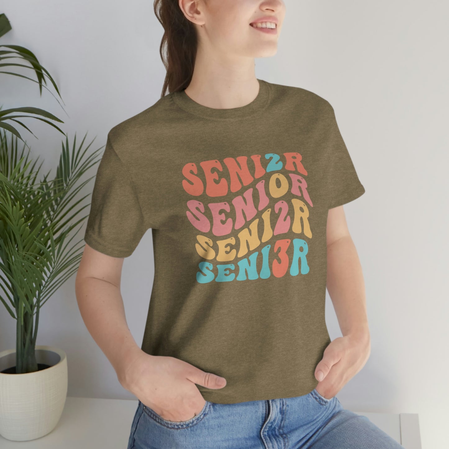 Senior Class of 2023 Graduation/ Grad/ Unisex Jersey Short Sleeve Tee Shirt