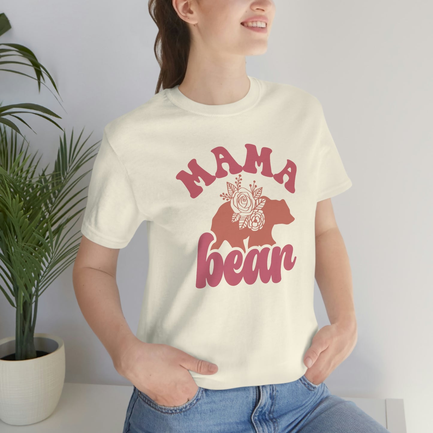 Mama Bear Unisex Jersey Short Sleeve Tee