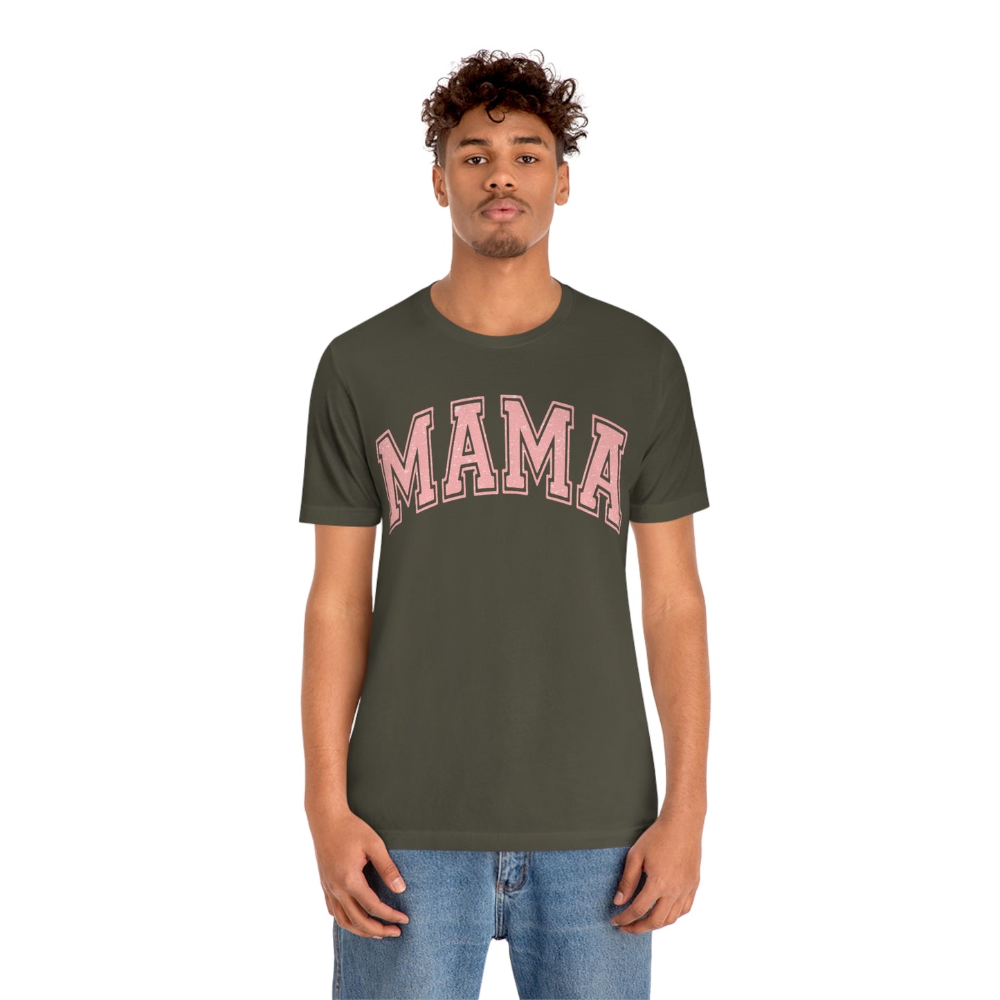 MAMA shirt / Mom Gift/ Mother's Day/ Birthday/ Baby Shower/ Unisex Jersey Short Sleeve Tee