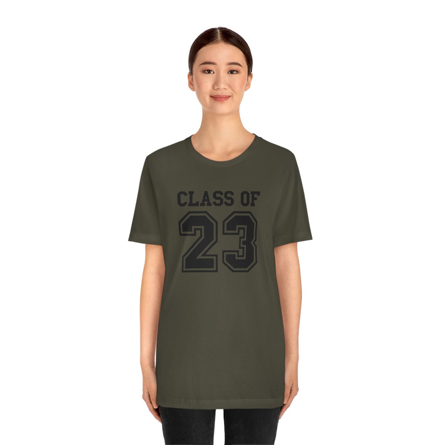 Class of 23 Graduation Unisex Jersey Short Sleeve Tee Shirt