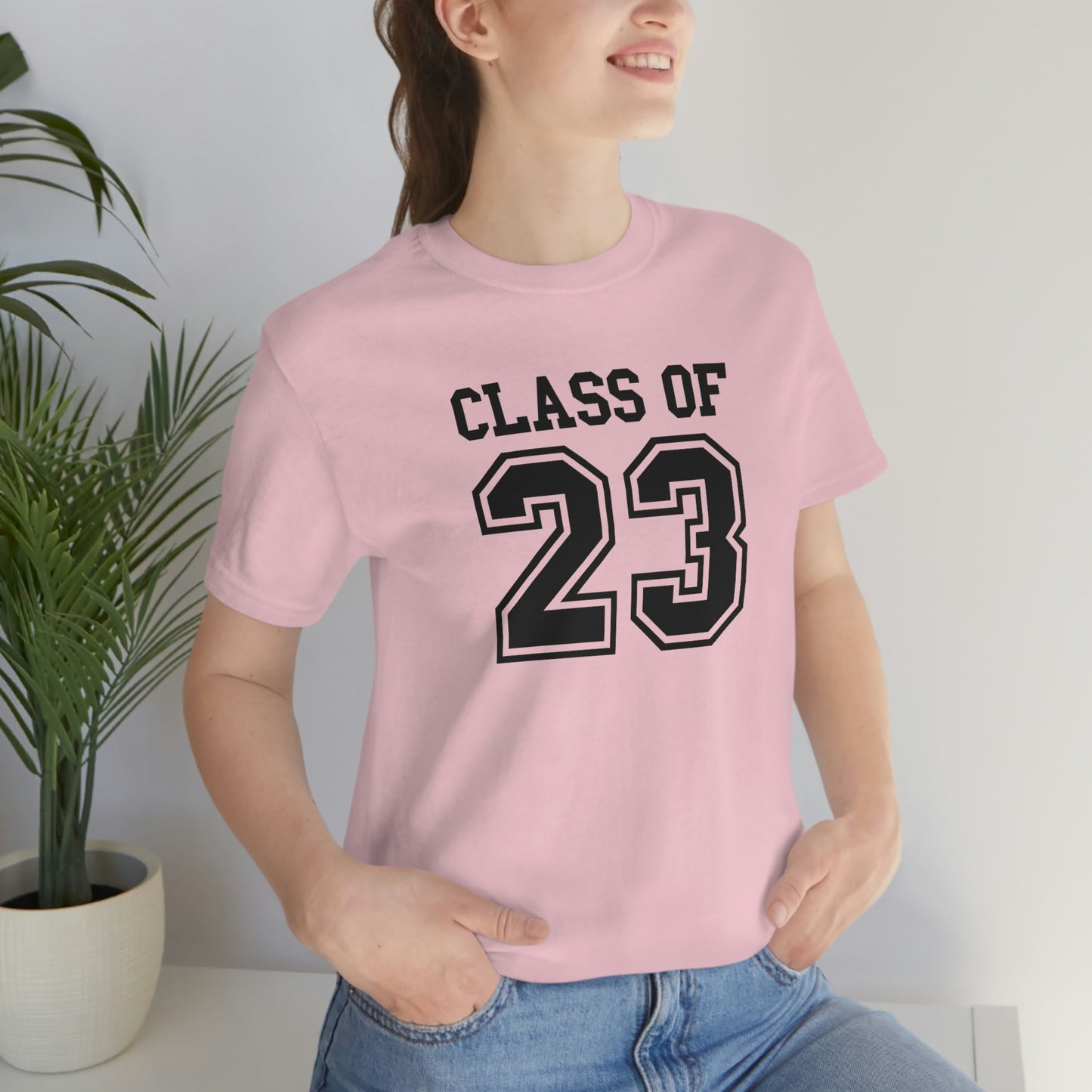 Class of 23 Graduation Unisex Jersey Short Sleeve Tee Shirt