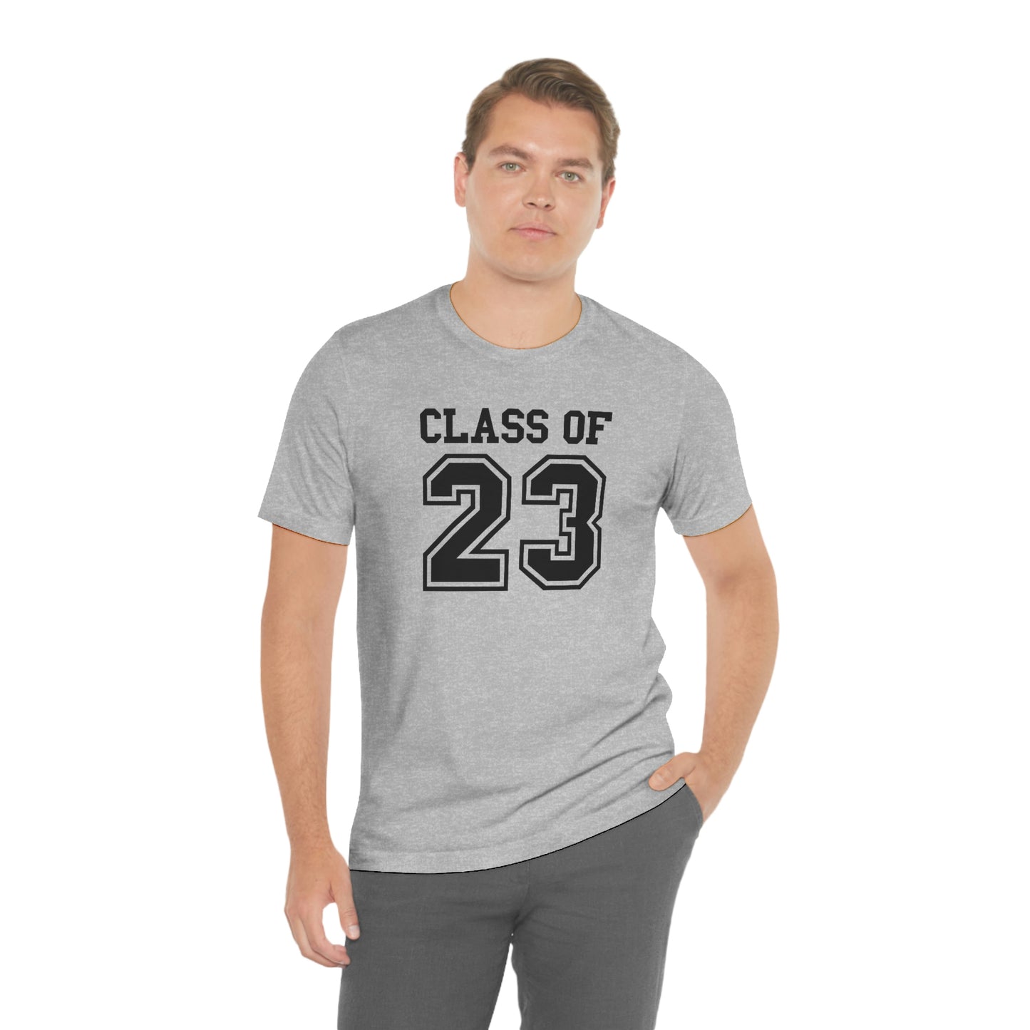 Class of 23 Graduation Unisex Jersey Short Sleeve Tee Shirt