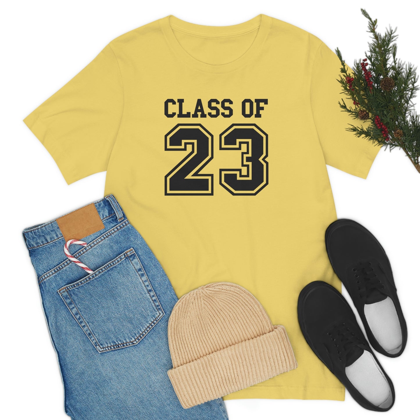 Class of 23 Graduation Unisex Jersey Short Sleeve Tee Shirt