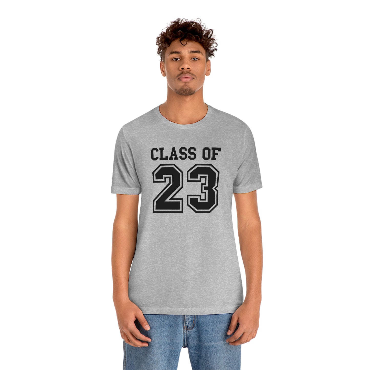 Class of 23 Graduation Unisex Jersey Short Sleeve Tee Shirt