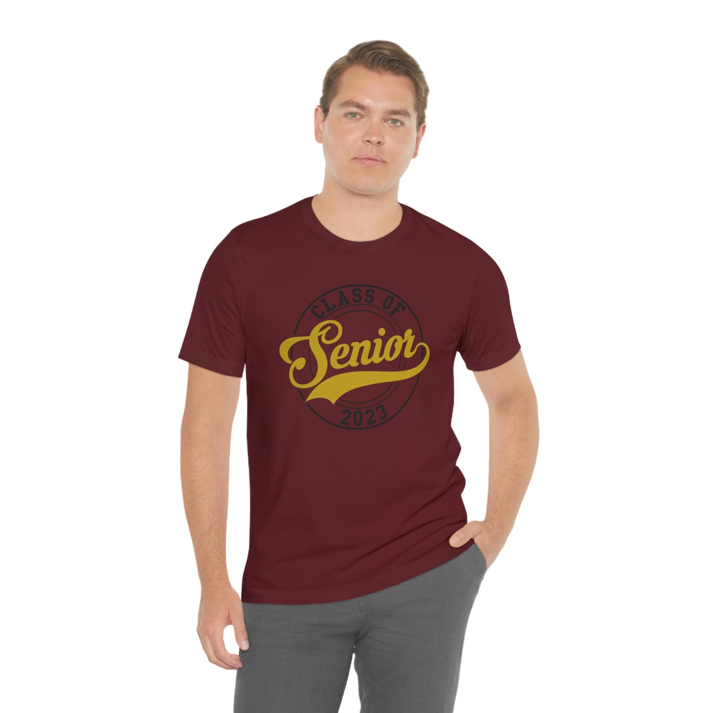 Senior Class of 2023 Graduation/ Grad/ Unisex Jersey Short Sleeve Tee SHIRT